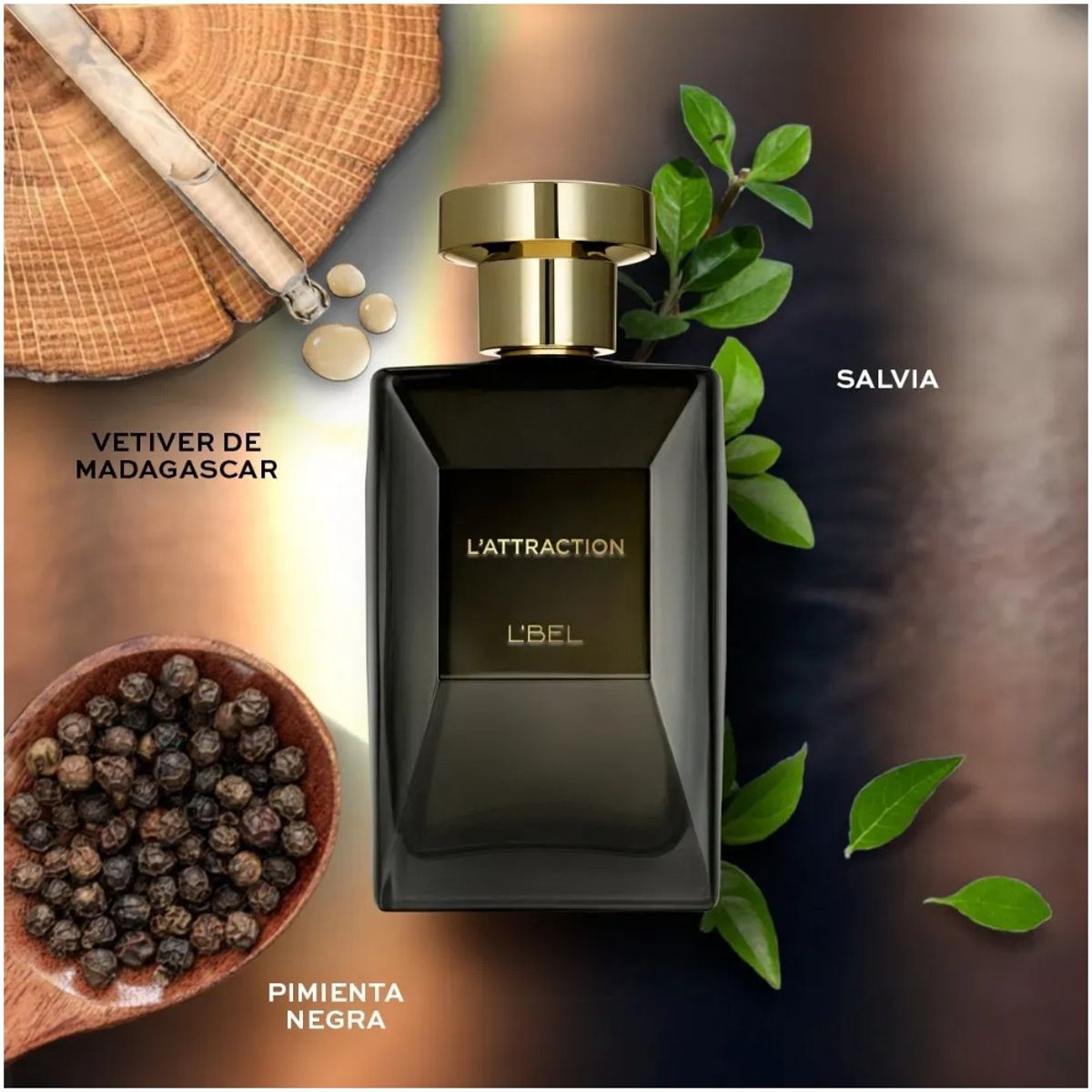 LBEL - L’Attraction Perfume para Hombre 100 ml