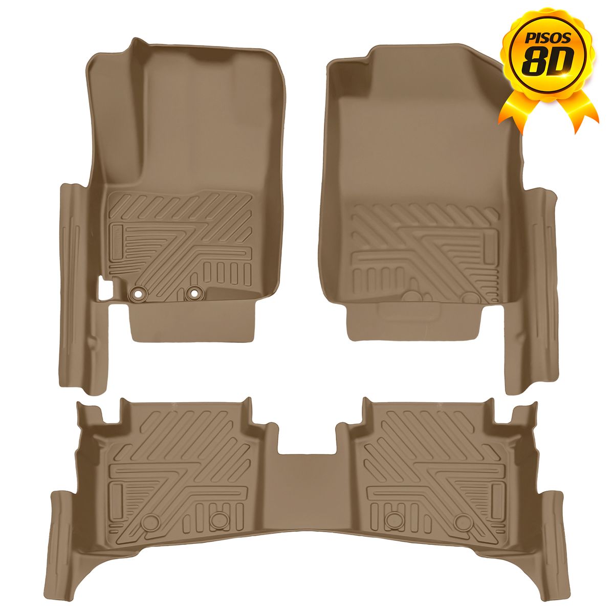 GENERICO - PISO PREMIUM 8D KIA K3 COFFEE 2F 2024+ 2F