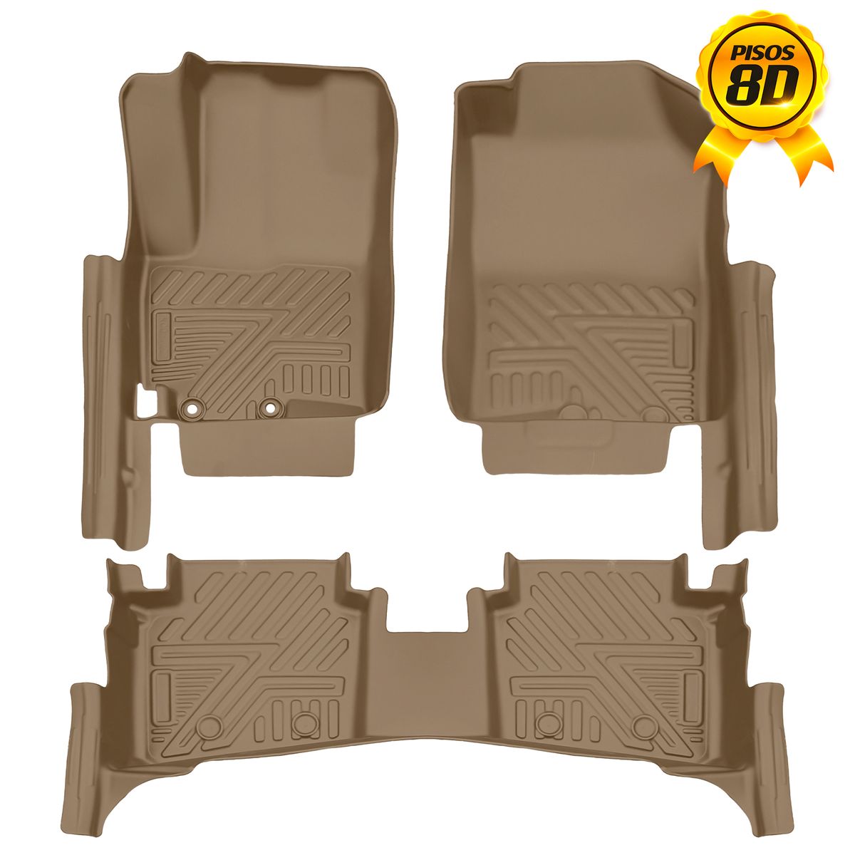 GENERICO - PISO PREMIUM 8D KIA K3 COFFEE 2F 2024+ 2F
