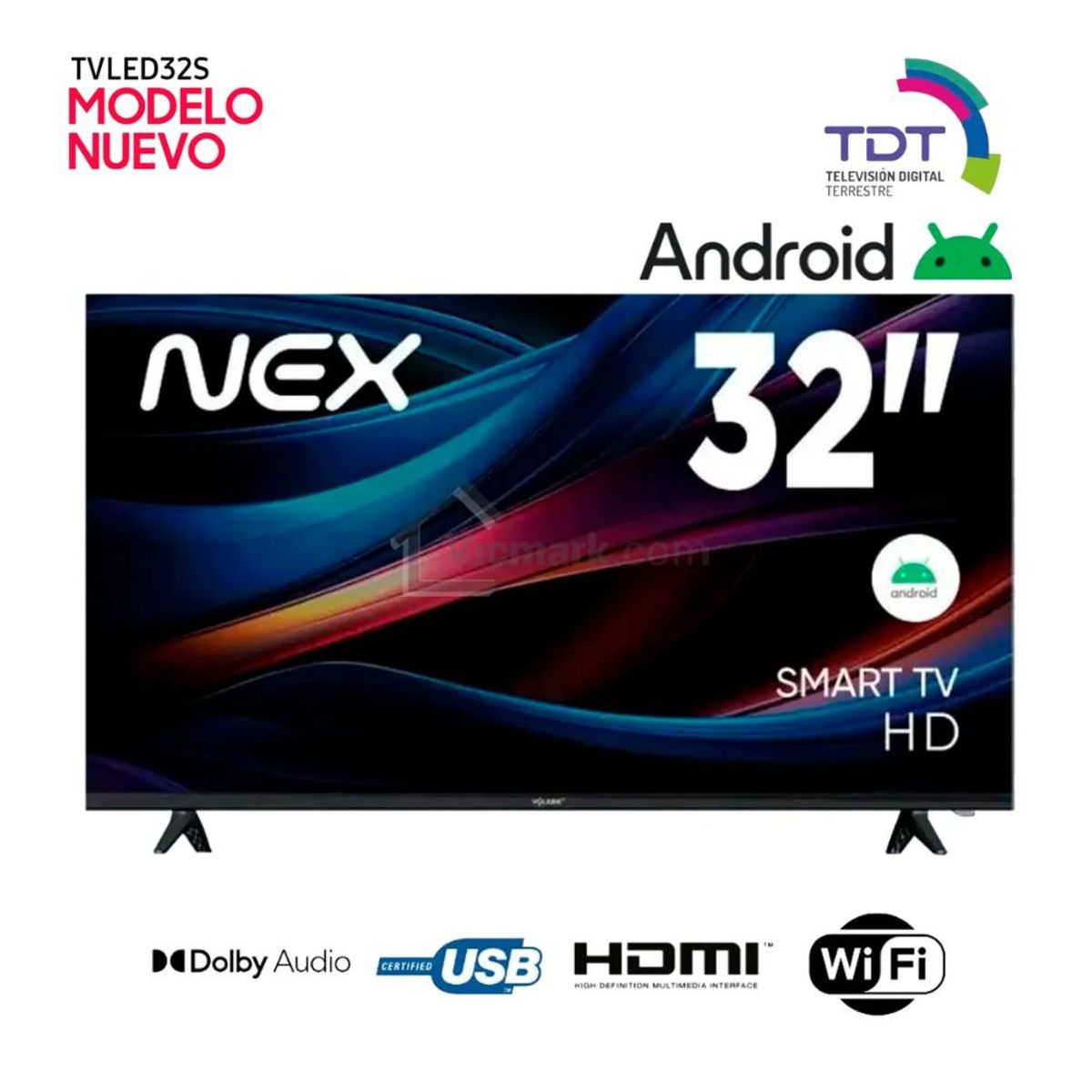 GENERICO - Televisor NEX 32 HD Smart TV TVLED32S