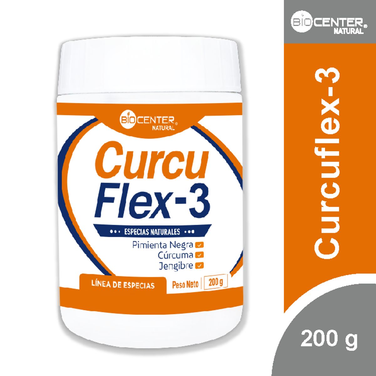 BIOCENTER NATURAL - Curcuflex - 3 x 200 g - Biocenter Natural