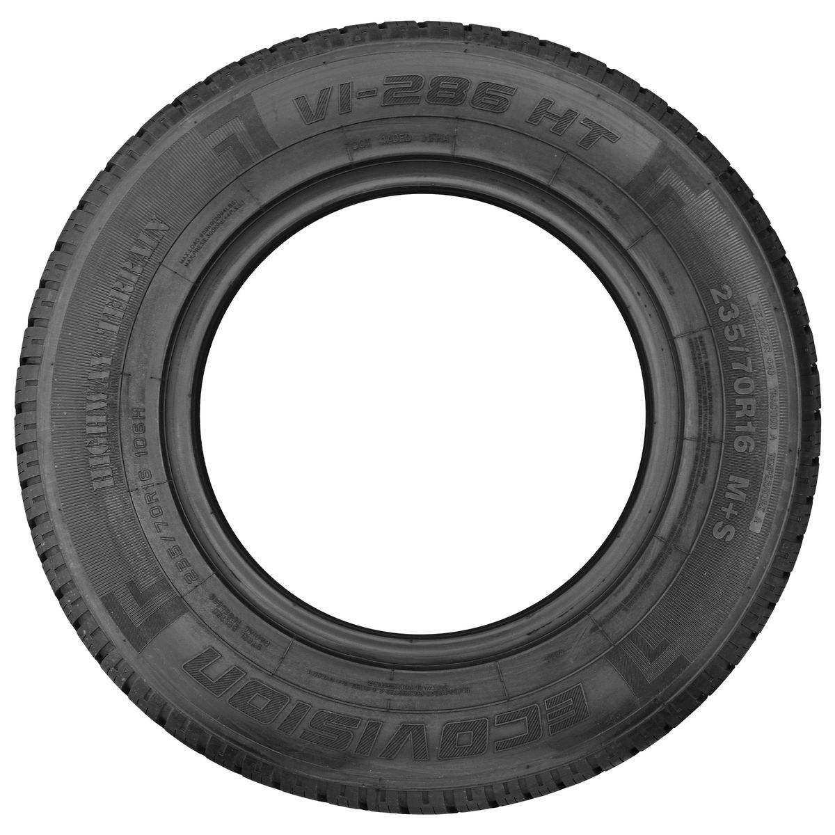 GENERICO - Set X2 LLANTA 22570R16 103H ECOVISION OVATION VI-286 HT TL