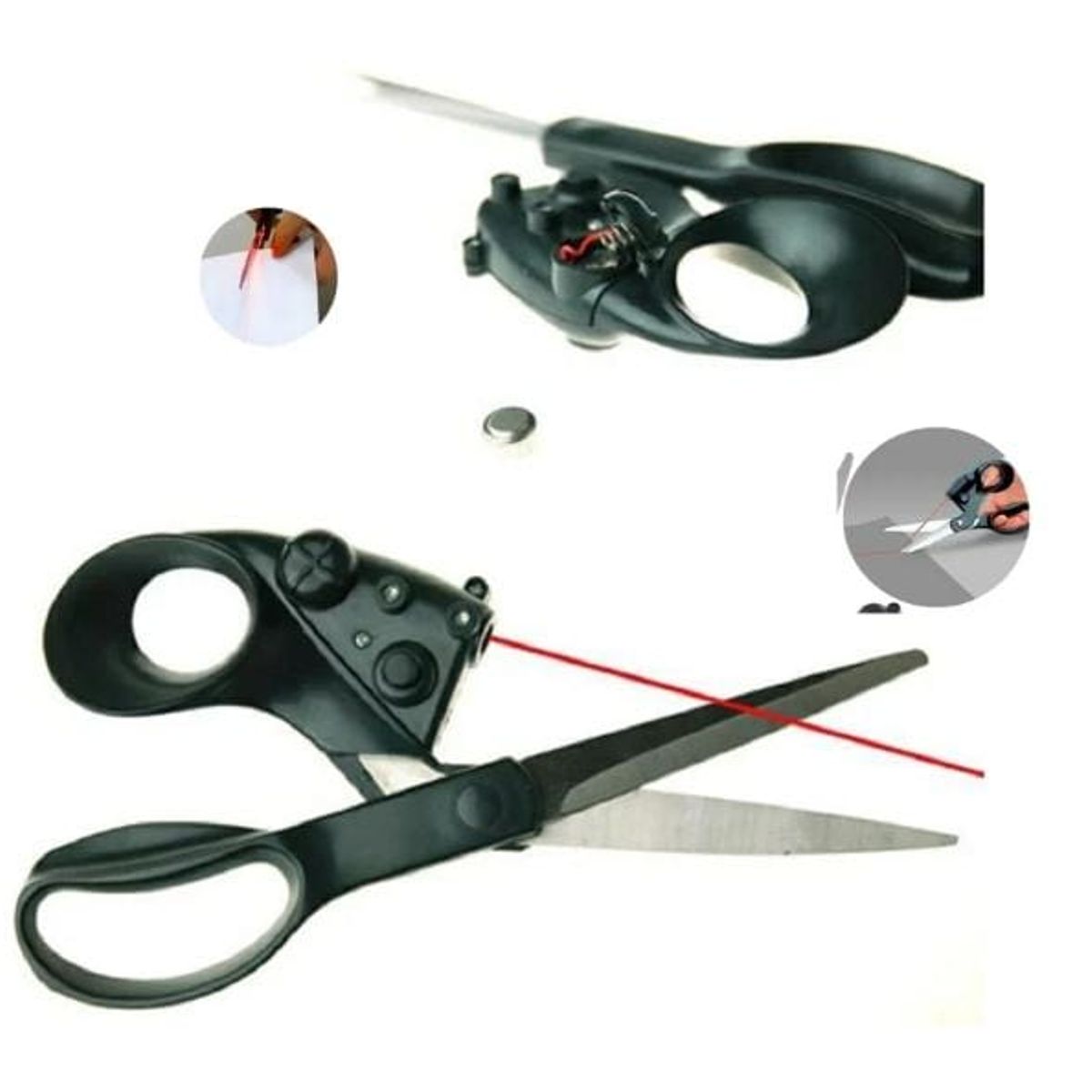 GENERICO - Tijeras con Laser Profesional