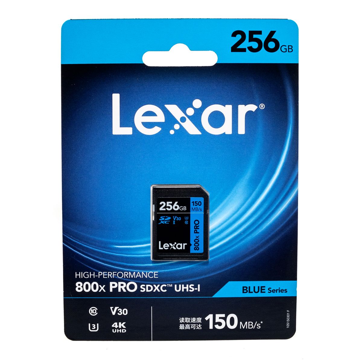 LEXAR - Memoria SD Lexar PRO 256 GB V30 UHS-I