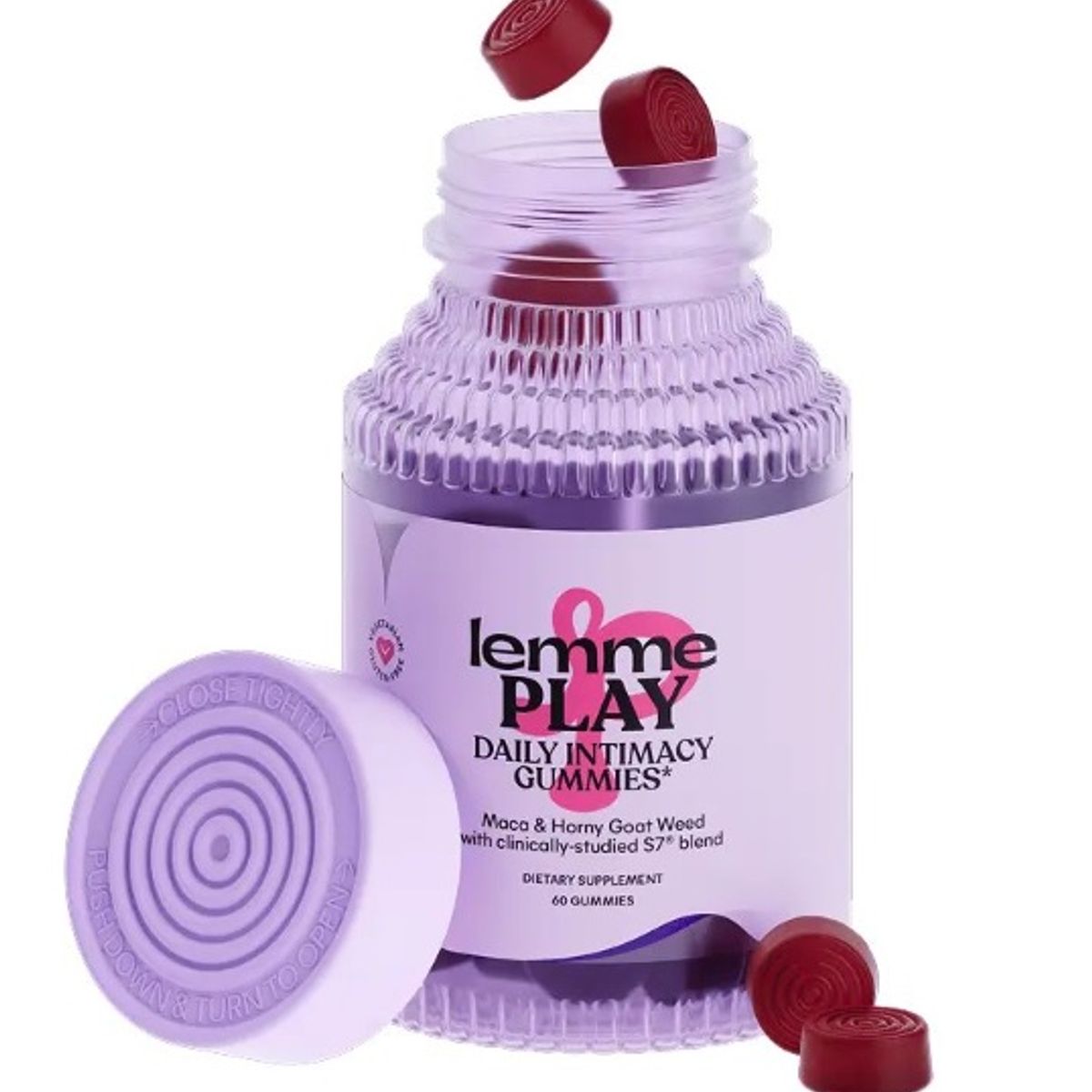 GENERICO - Lemme Play Gomitas para intimidad diaria  – 60 Gummies