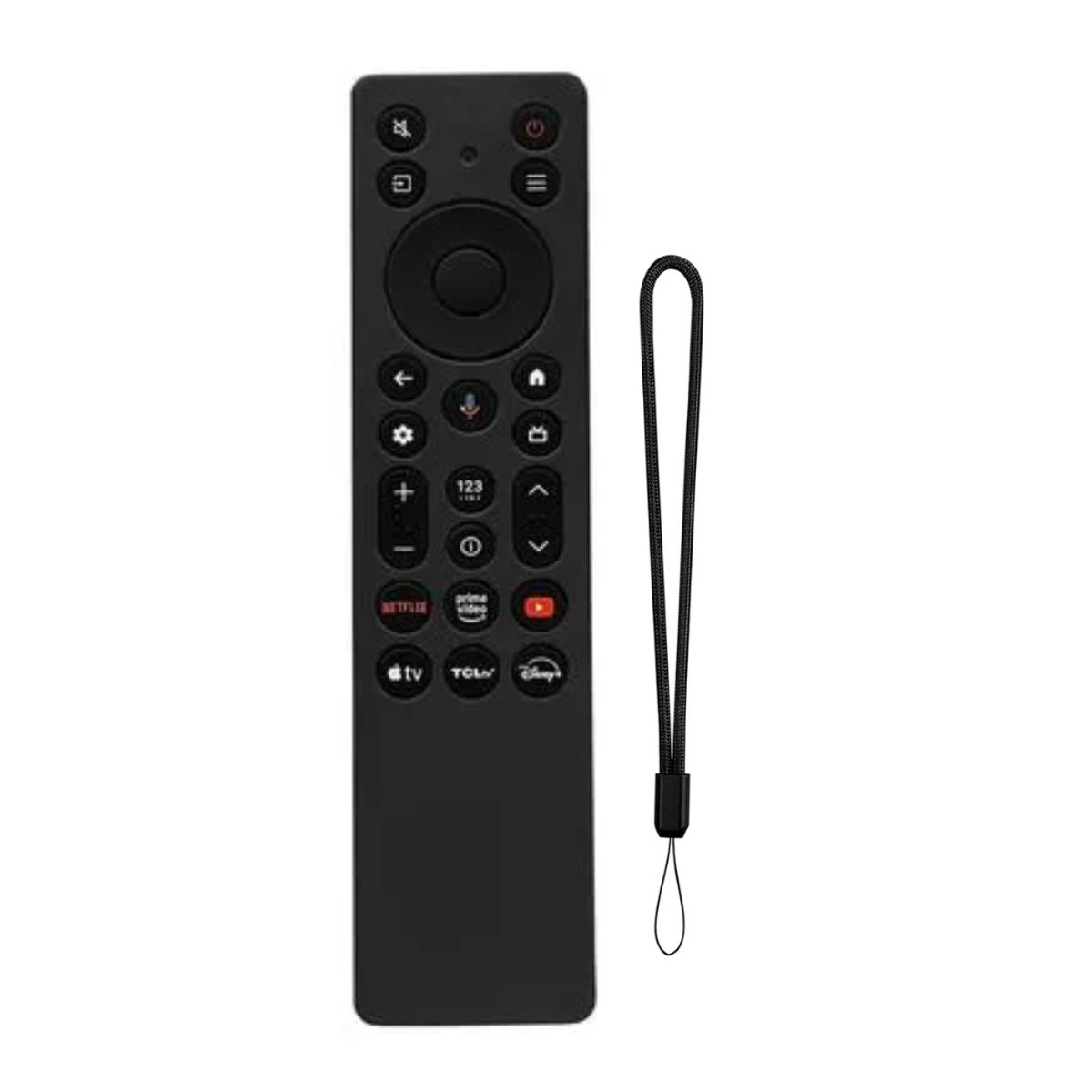 CASE - Funda para Control TCL RC923 Negro 2025