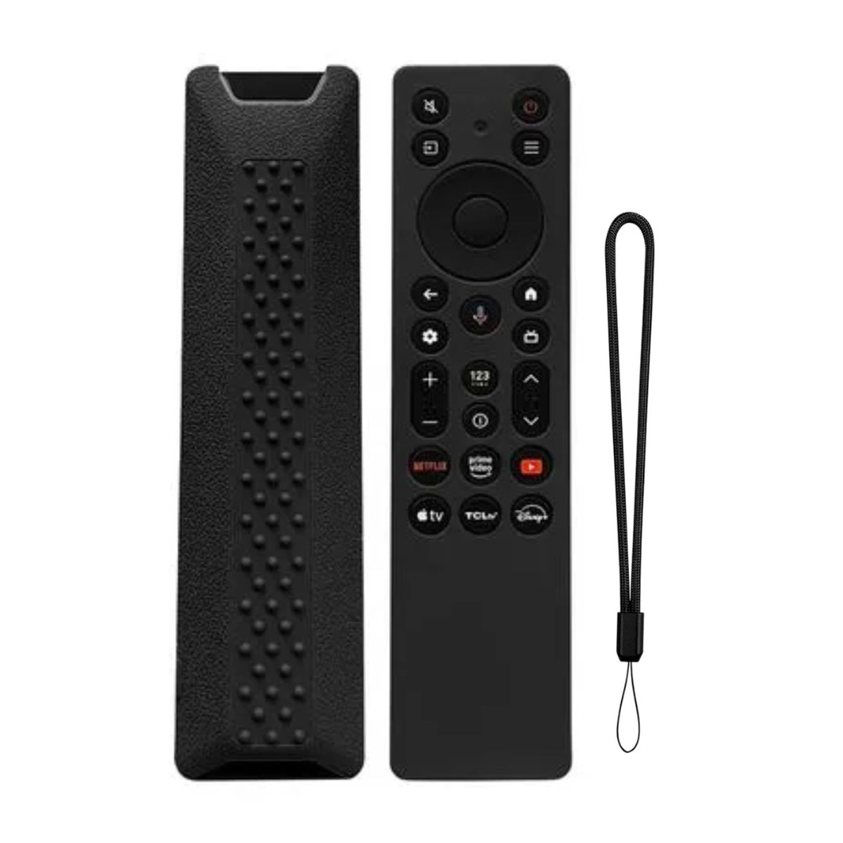 CASE - Funda para Control TCL RC923 Negro 2025