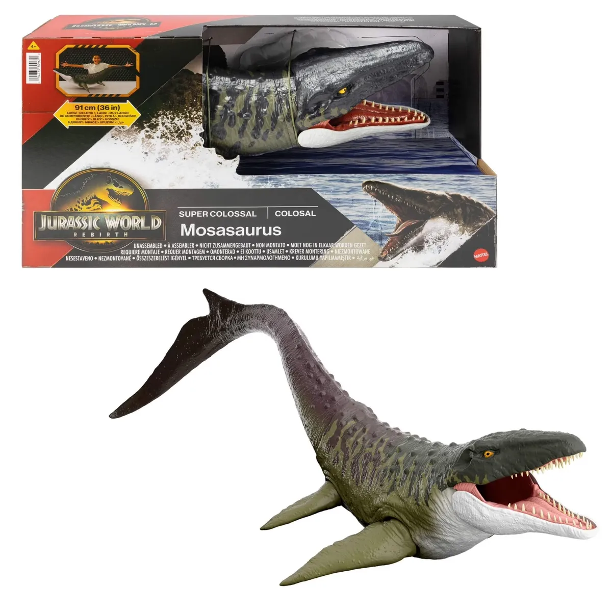 XCLUSIVE - MOSASAURUS SUPER COLOSSAL JURASSIC WORLD