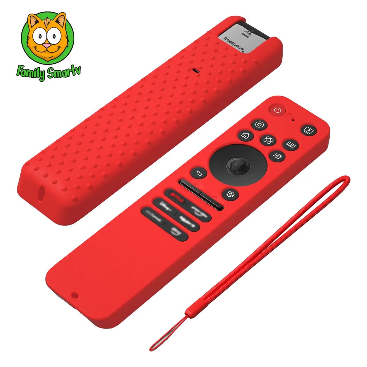 GENERICO - Funda para Control Remoto LG AI Magic Remote MR25GA  Rojo