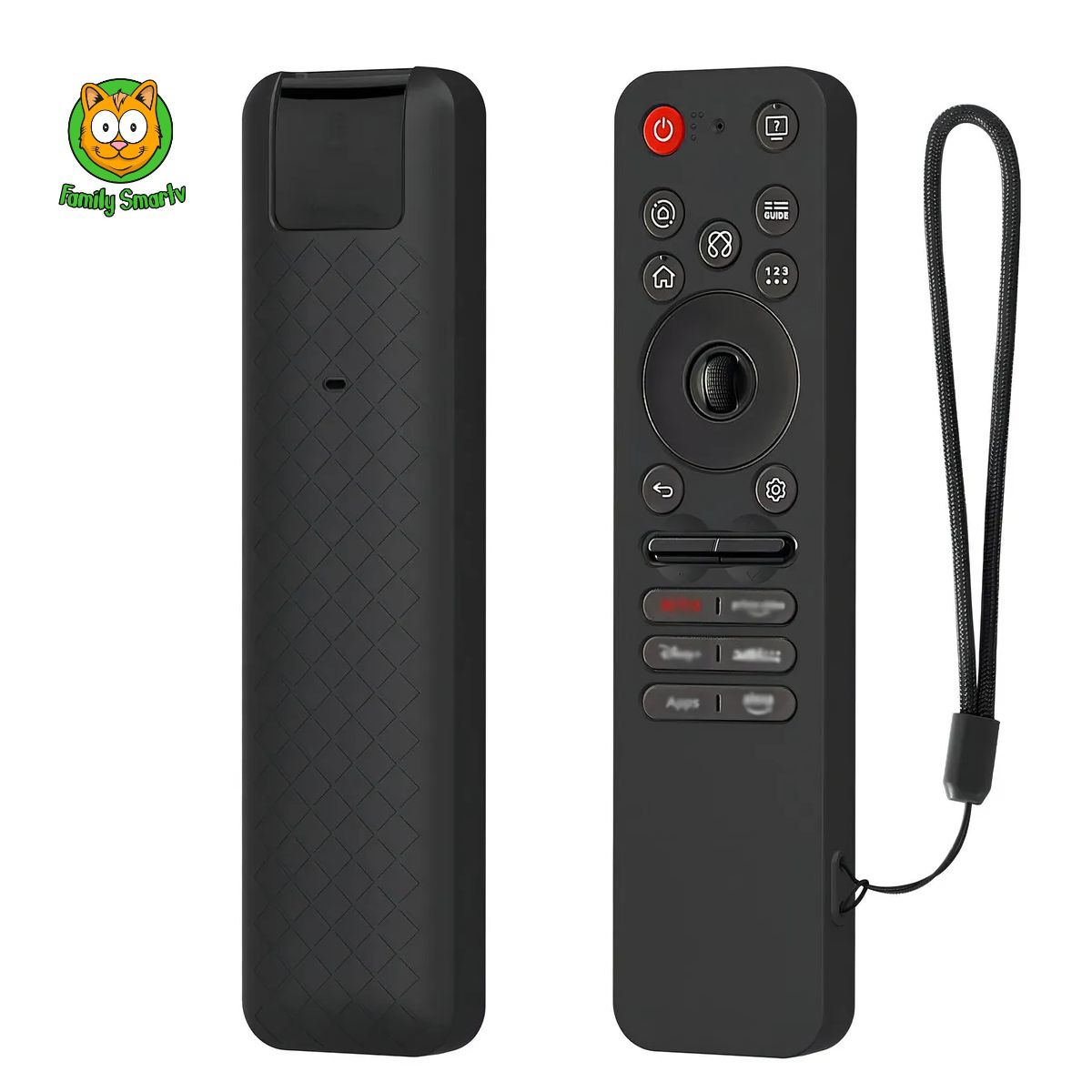 GENERICO - Funda para Control Remoto LG AI Magic Remote MR25GA  Negro