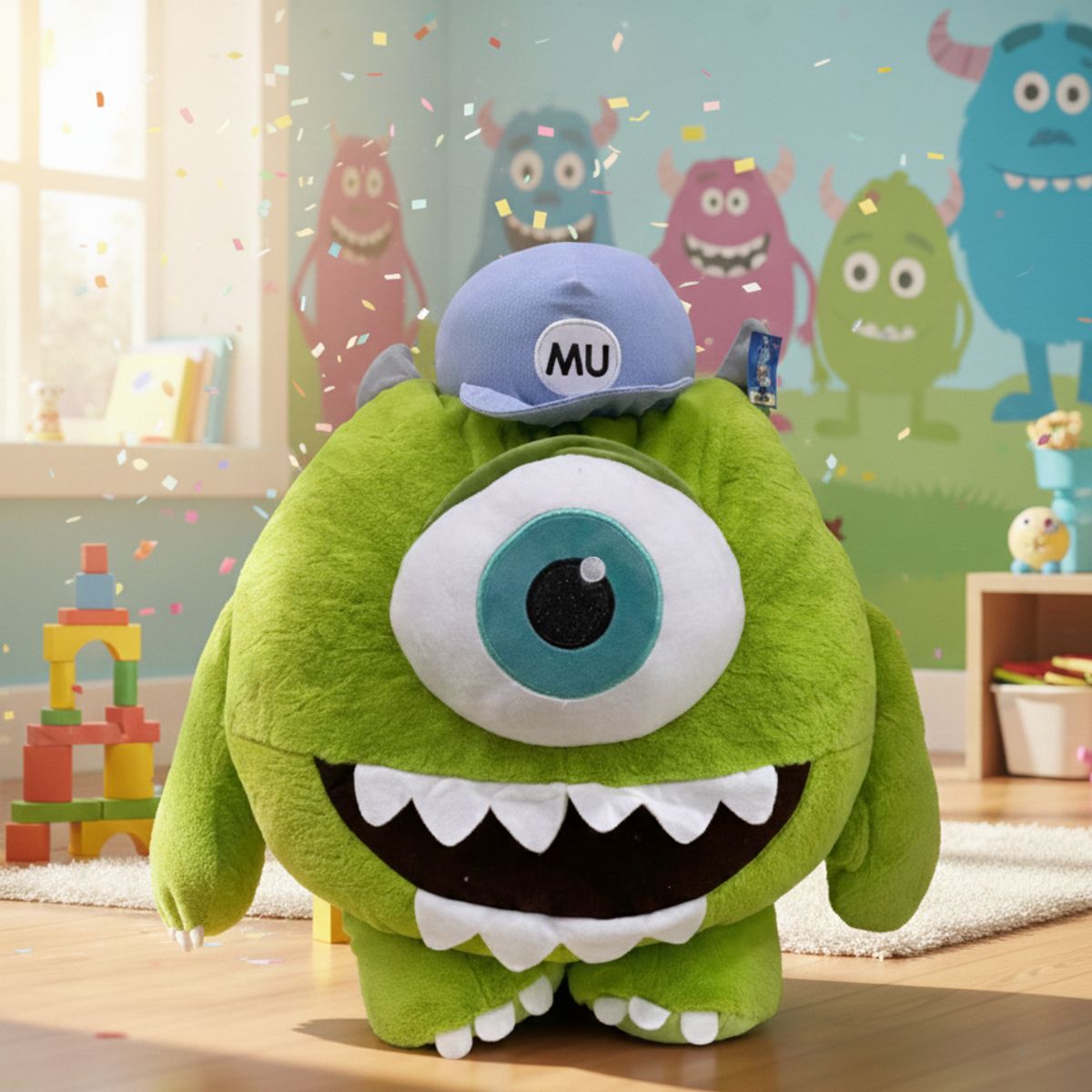 GENERICO - Peluche Extraterrestre Gigante Verde