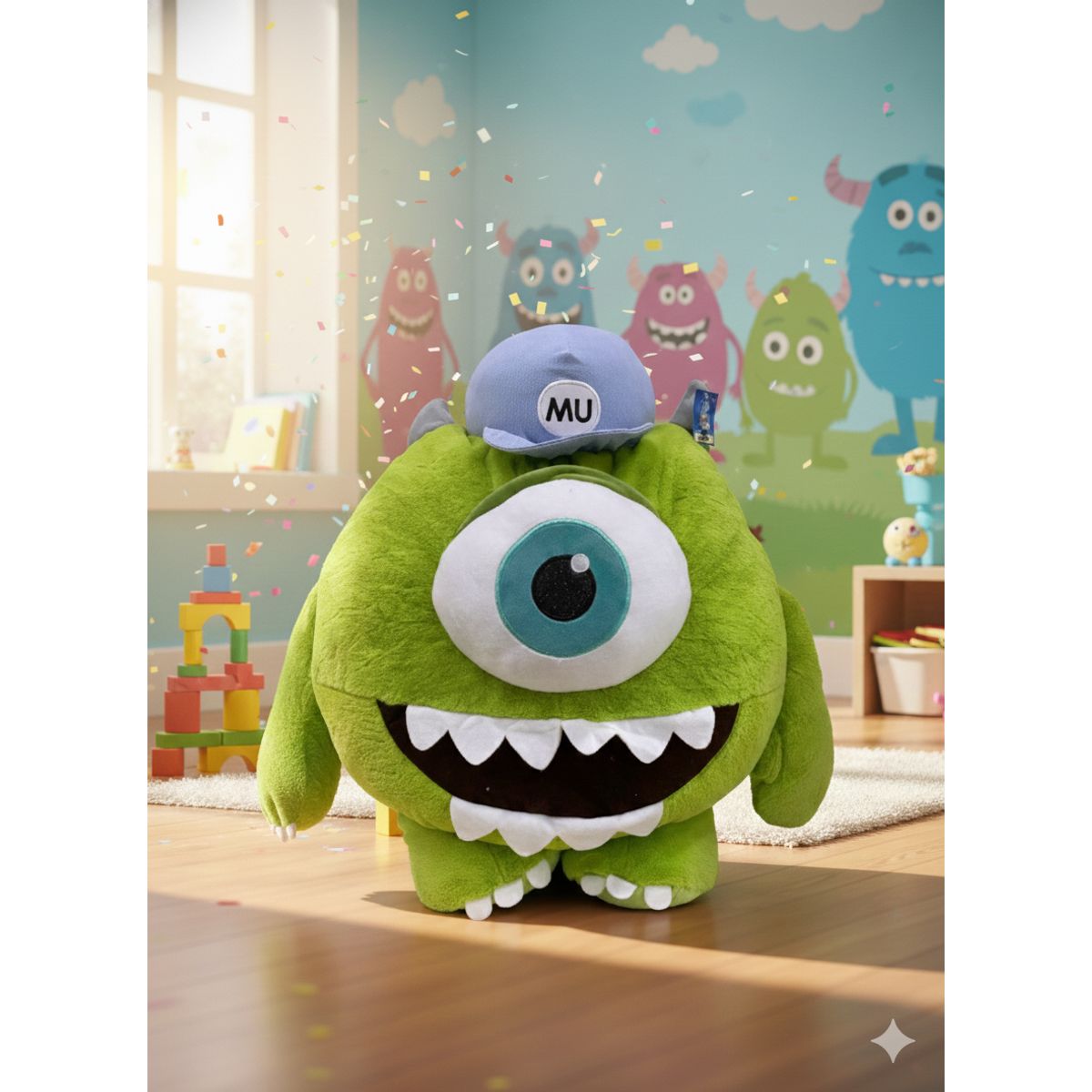GENERICO - Peluche Extraterrestre Gigante Verde