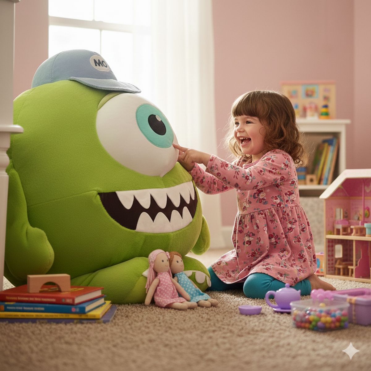 GENERICO - Peluche Extraterrestre Gigante Verde