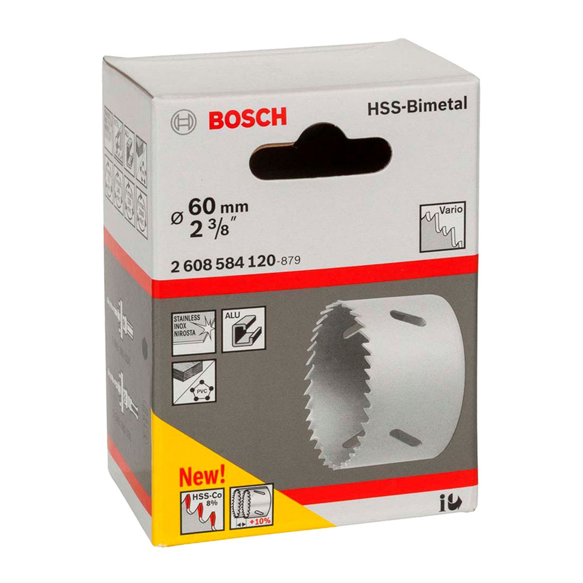BOSCH - Sierra Copa Cobaltada 60 mm - 238 Bosch