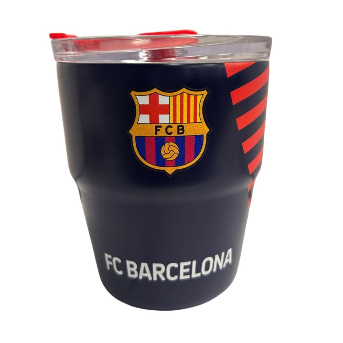 BARCELONA - Mug vaso con cañita Barcelona Futbol Chibi 480 ml