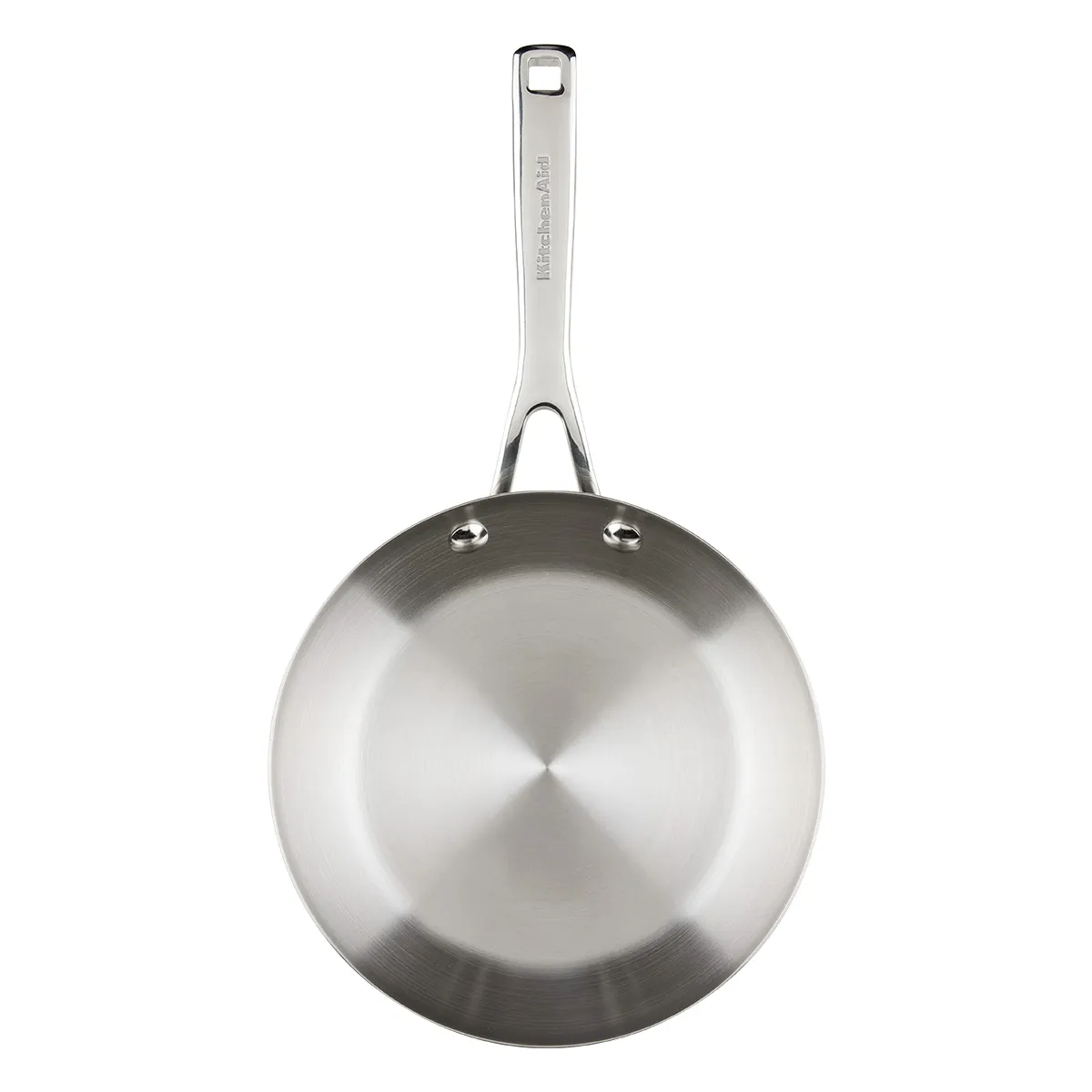 KITCHENAID - Juego de 2 sartenes de 20 y 24 cm inducción KitchenAid en acero inoxidable de 3 capas