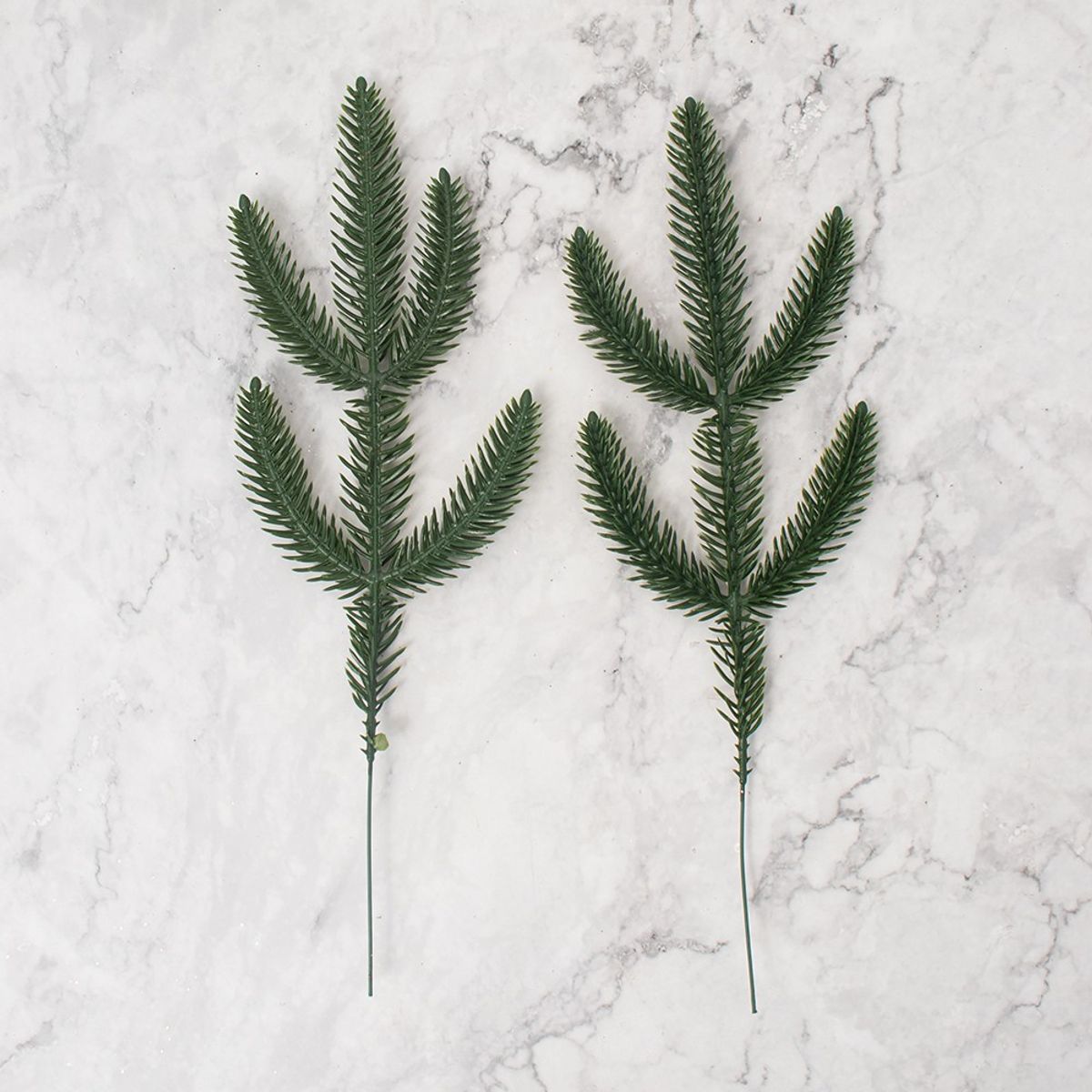 PANORAMA HOGAR - SETX12 RAMAS 29CM VERDE PVC