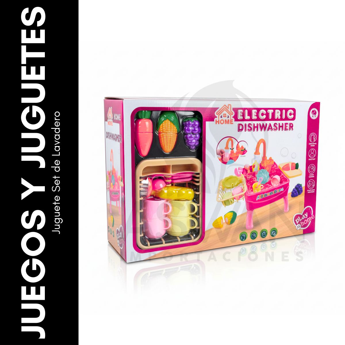 GENERICO - Juguete Set de Lavadero