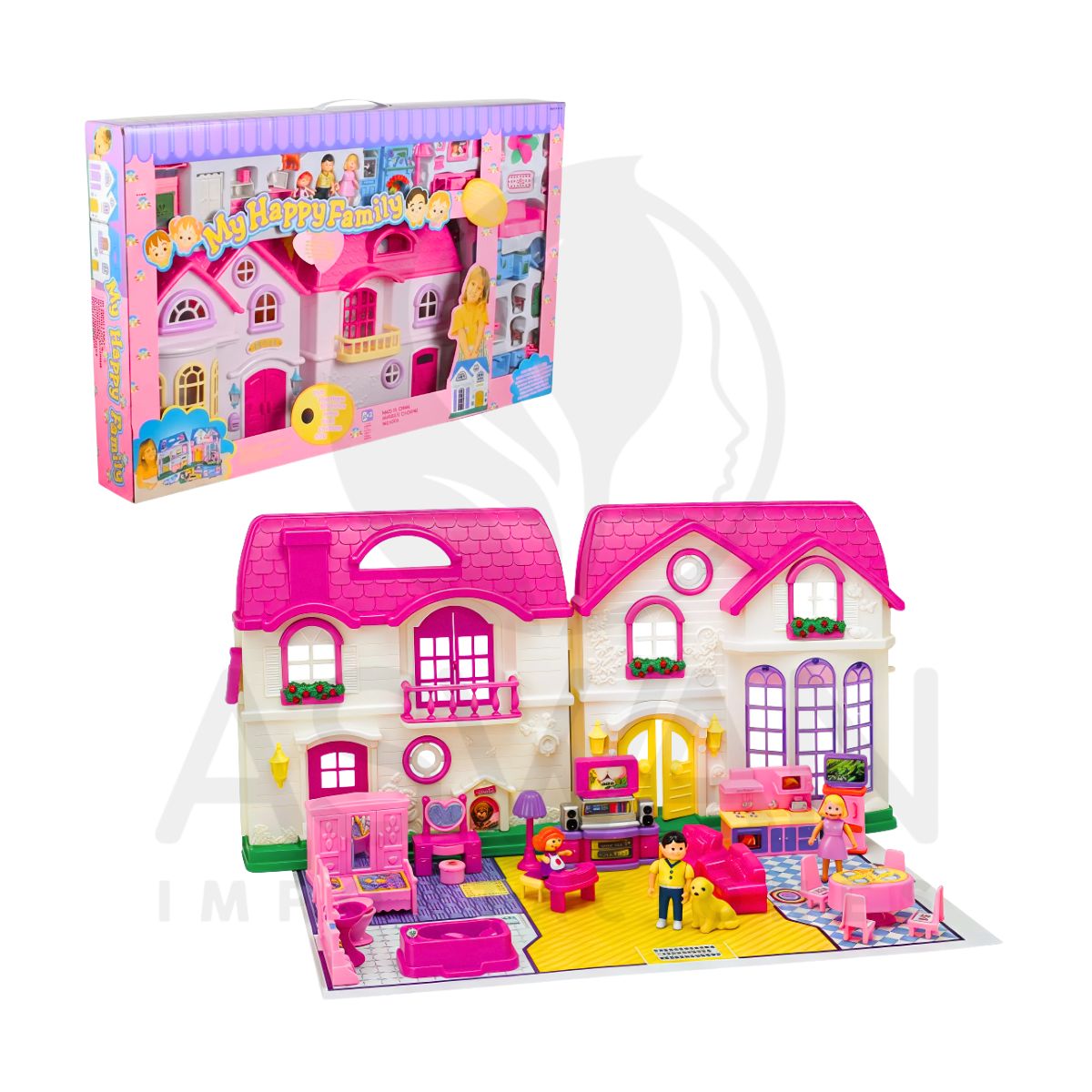 GENERICO - Juguete Casa My Happy Family