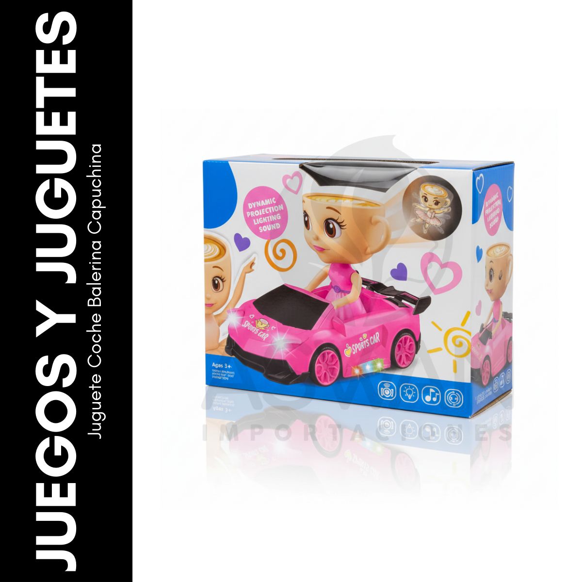 GENERICO - Juguete Coche Balerina Capuchina