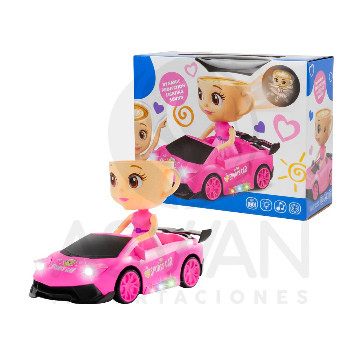 GENERICO - Juguete Coche Balerina Capuchina