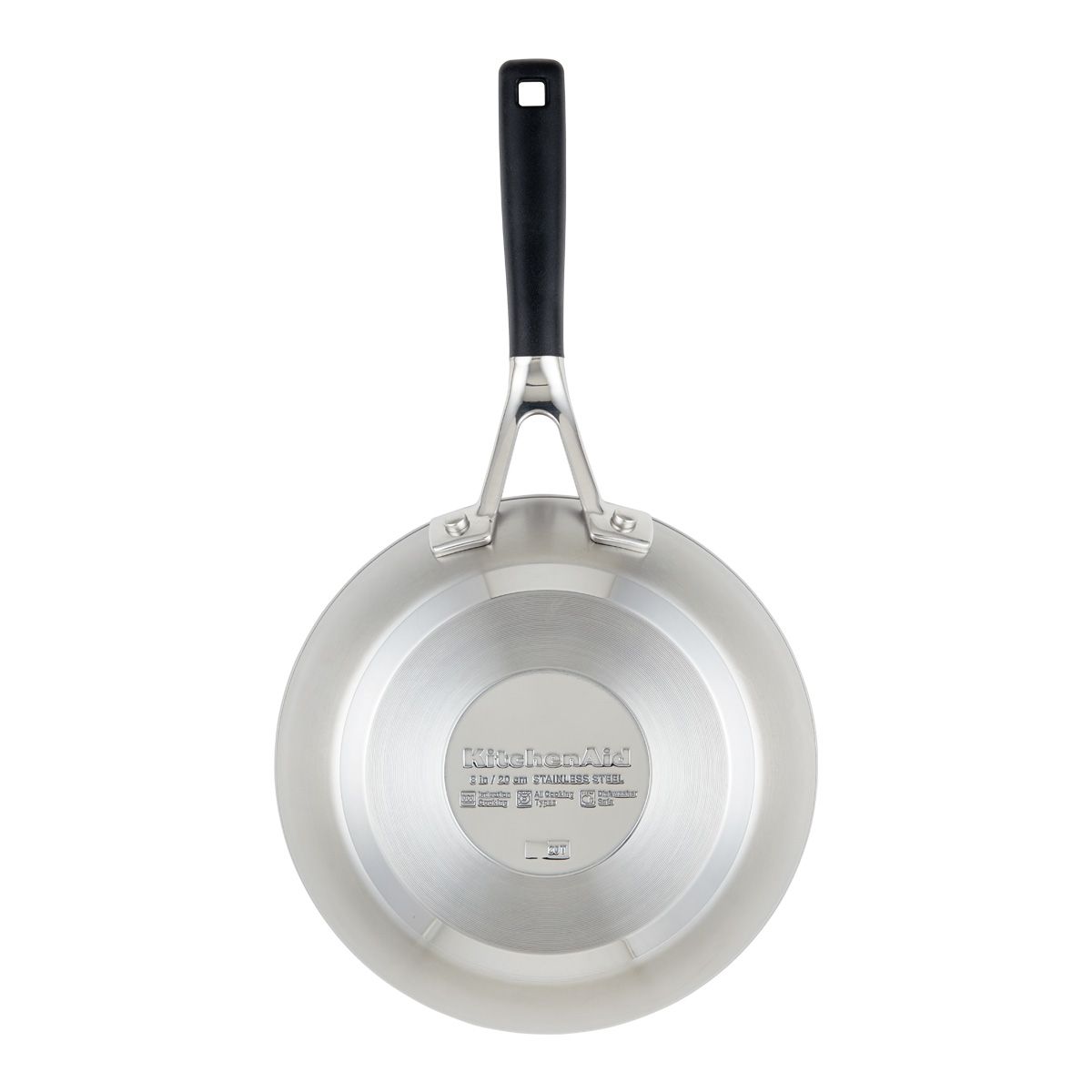 KITCHENAID - Sartén de acero inoxidable KitchenAid 20cm placa de inducción