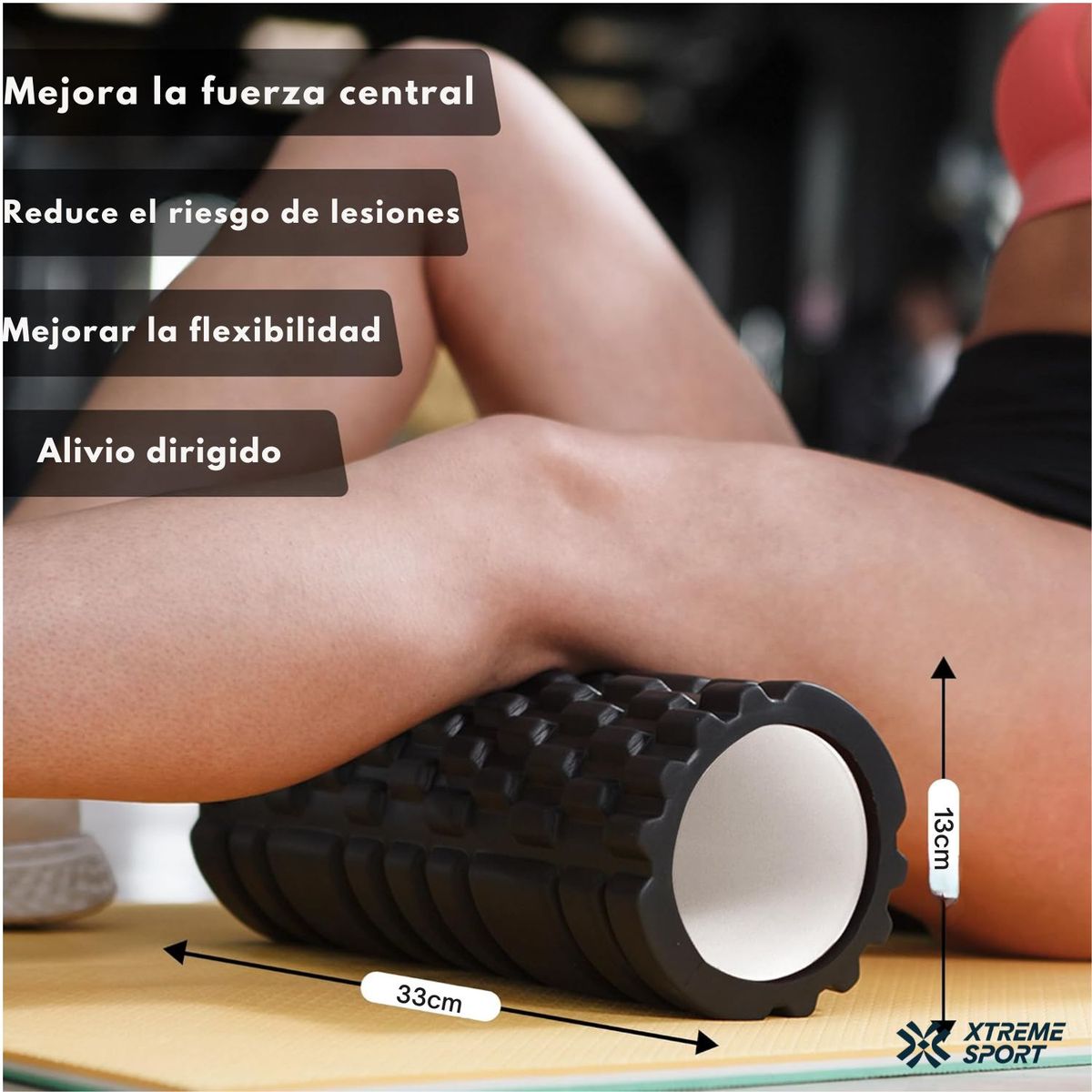 XTREME SPORT - Rodillo Roller de yoga 33cm XTREME SPORT