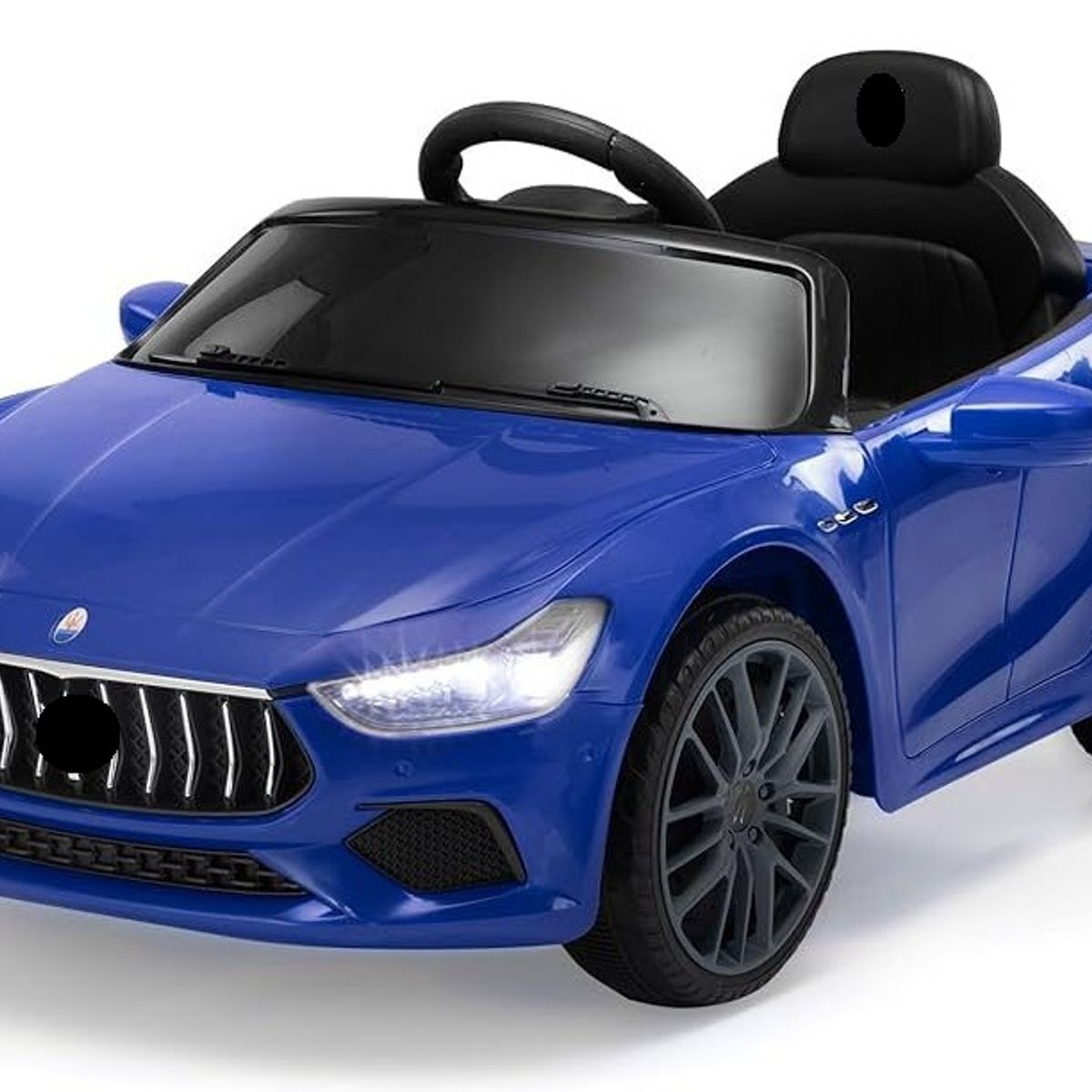 GENERICO - Carro a Batería Deportivo Modelo Maserati para Niños con Control Bluetooth Azul