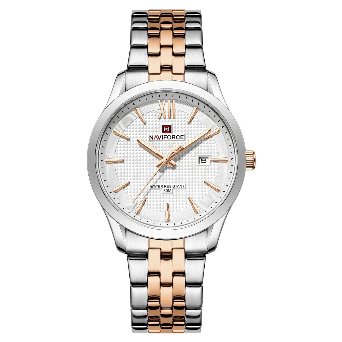 NAVIFORCE - RELOJ NAVIFORCE ORIGINAL NF9255 ELEGANTE - PLATEADO  NAV-232