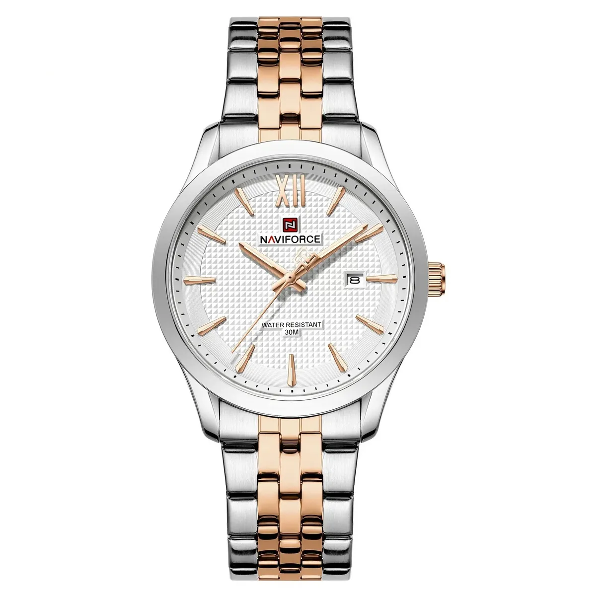 NAVIFORCE - RELOJ NAVIFORCE ORIGINAL NF9255 ELEGANTE - PLATEADO  NAV-232