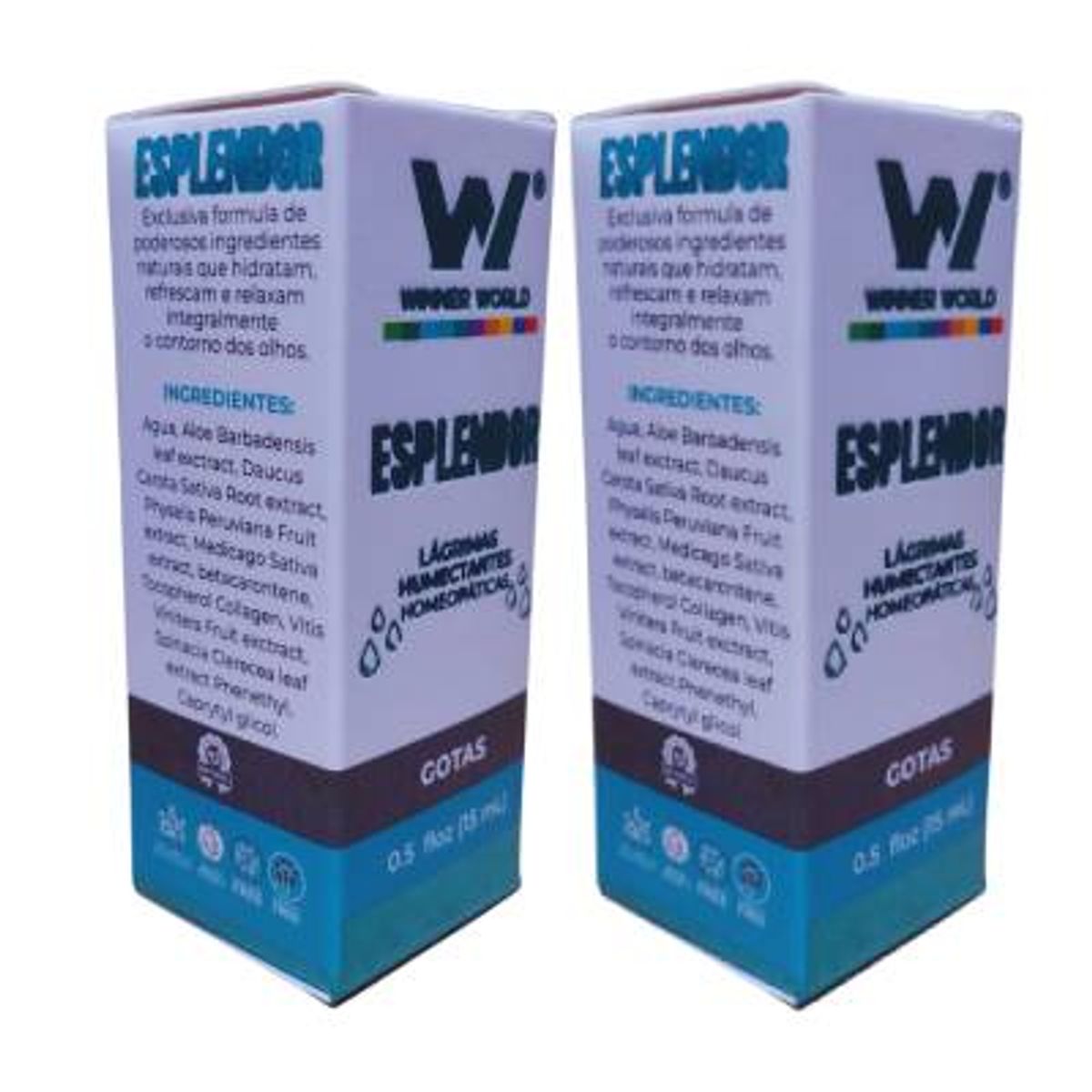 GENERICO - Gotas Esplendor Lagrimas Humectantes Homeopáticas 15ml x 2