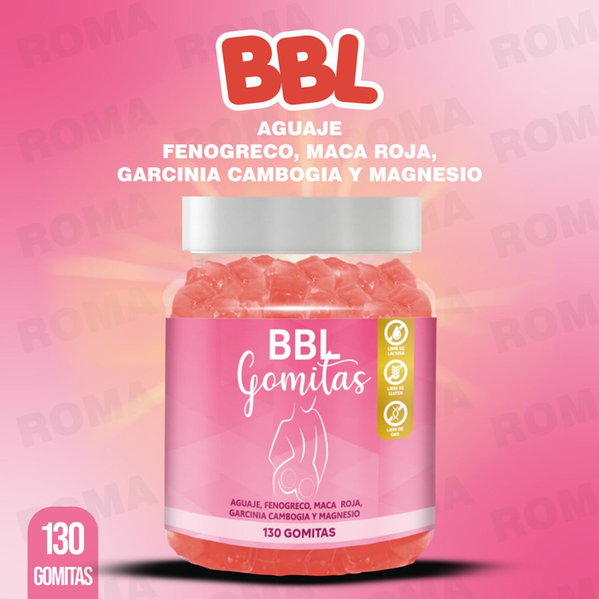 GENERICO - GOMITAS AGUAJE BBL 130