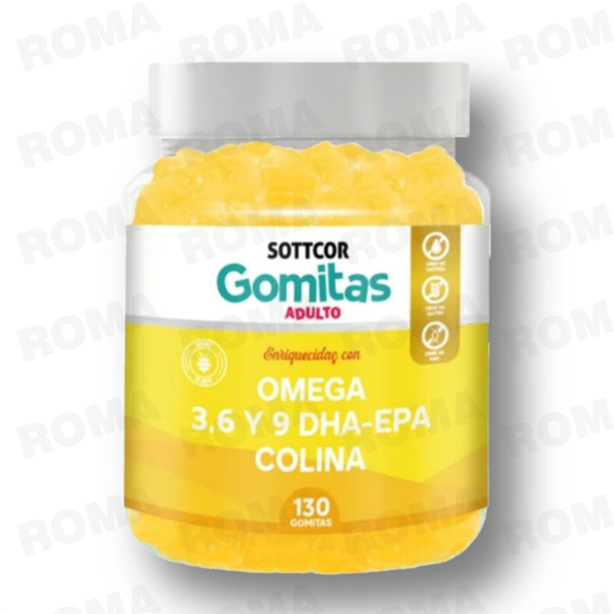 GENERICO - GOMITAS OMEGA 3 130 SOTTCORLABS