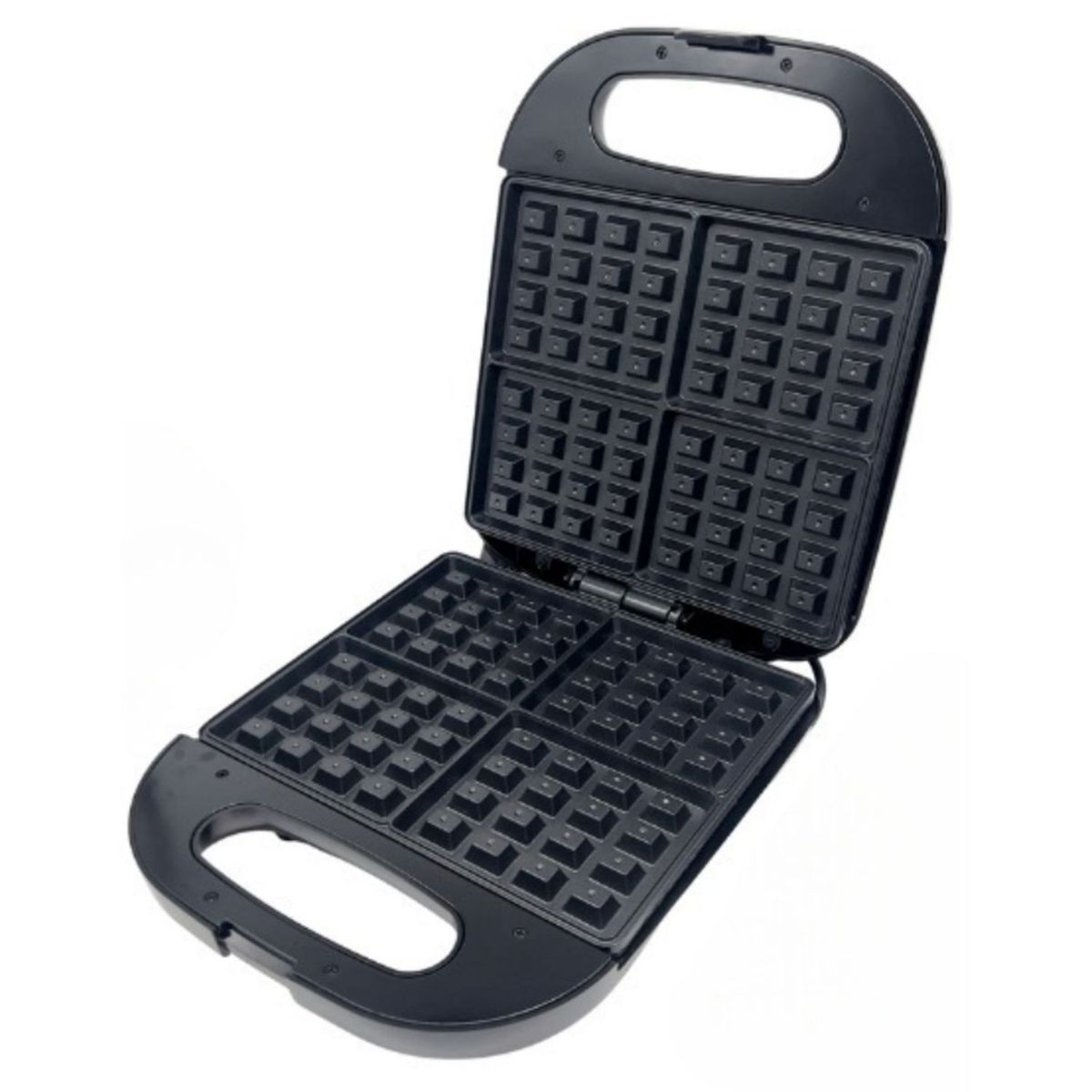 BOSSKO - Wafflera maker 4 piezas Marca Bossko BK-424WF4 Negro