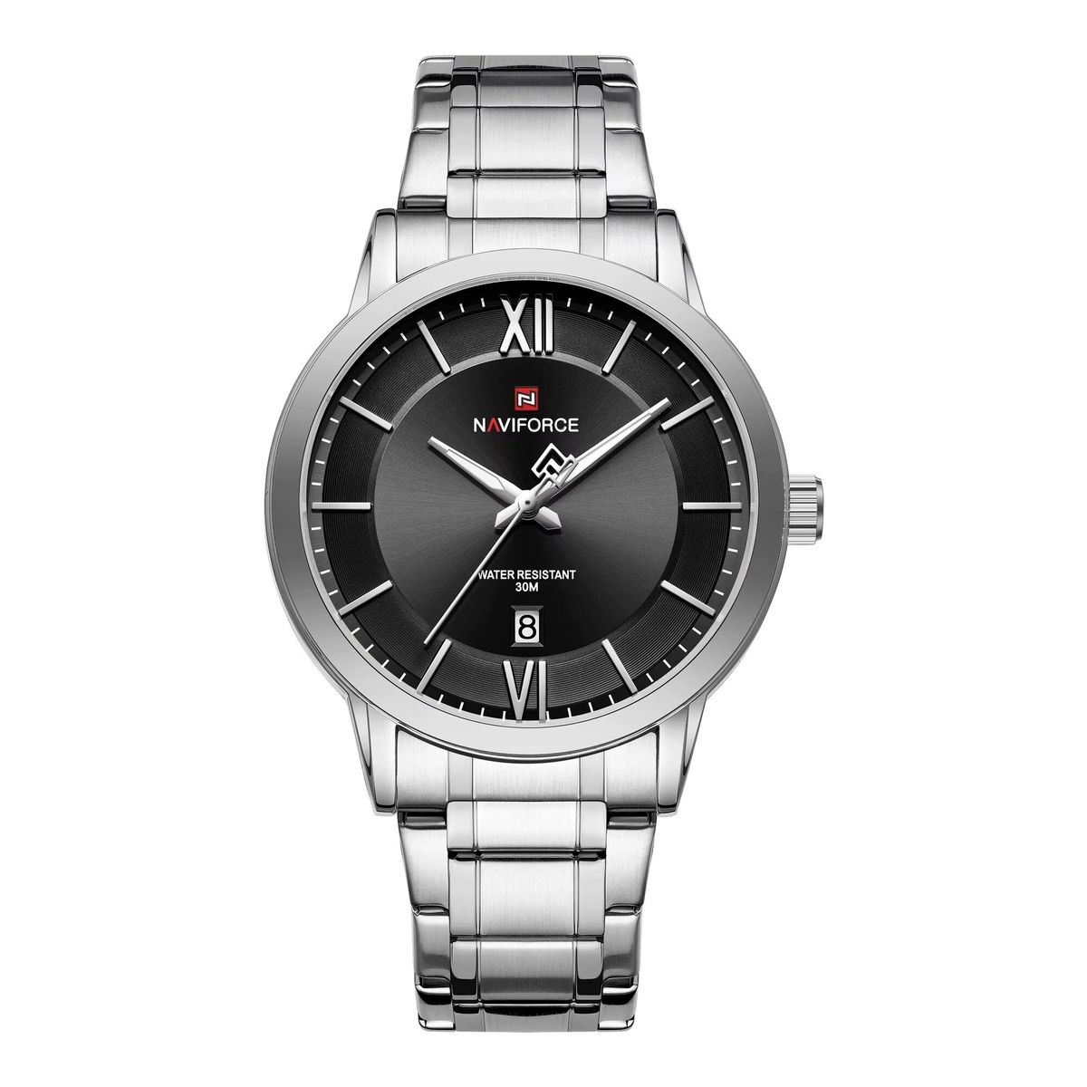 NAVIFORCE - RELOJ NAVIFORCE ORIGINAL NF9254 ELEGANTE - NEGRO PLATA  NAV-223