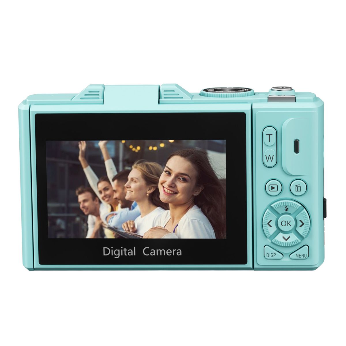 RENVMEXY - Cámara 5K WiFi para Selfies y Redes 75MP + Belleza