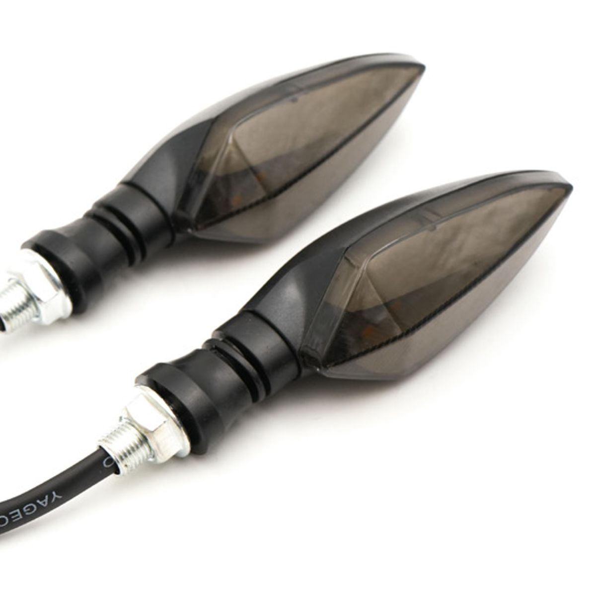 GENERICO - Luces Direccionales Para Motocicleta Maxima Visibilidad Elegante y Universal 2pcs