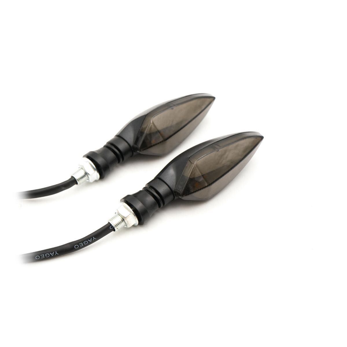 GENERICO - Luces Direccionales Para Motocicleta Maxima Visibilidad Elegante y Universal 2pcs