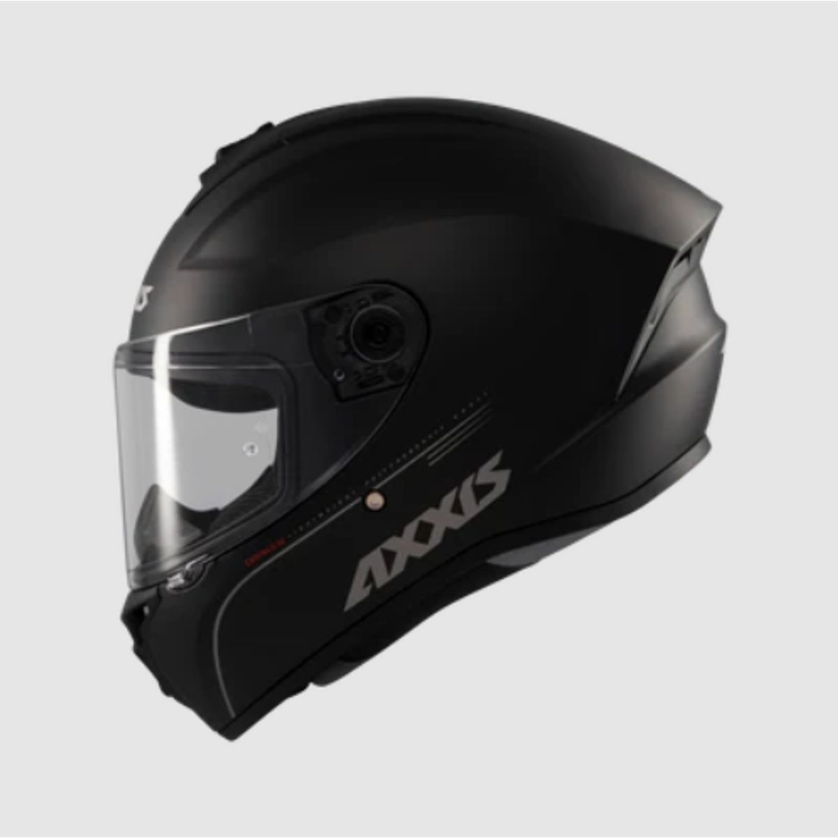 CASCO MOTO AXXIS DRAKEN SOLIDO NEGRO MATE, marca CES - Foto Principal