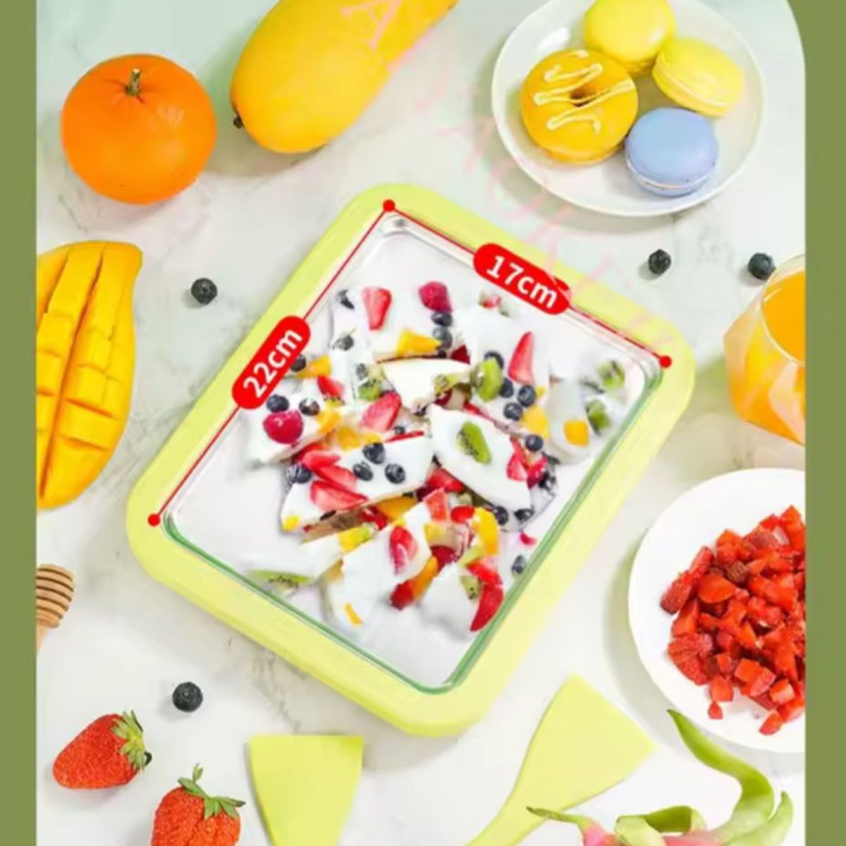 GENERICO - BANDEJA PARA HACER HELADO FRITO