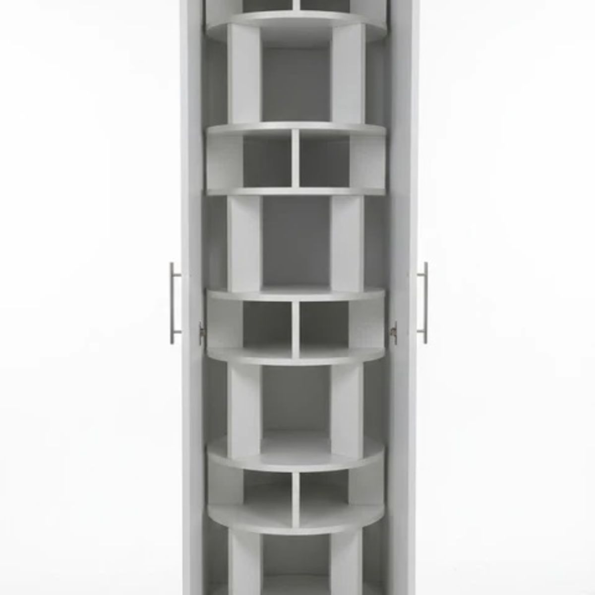 NACIONAL - Zapatera de Melamina Vertical Giratorio 360 20 Pares - ARIEL