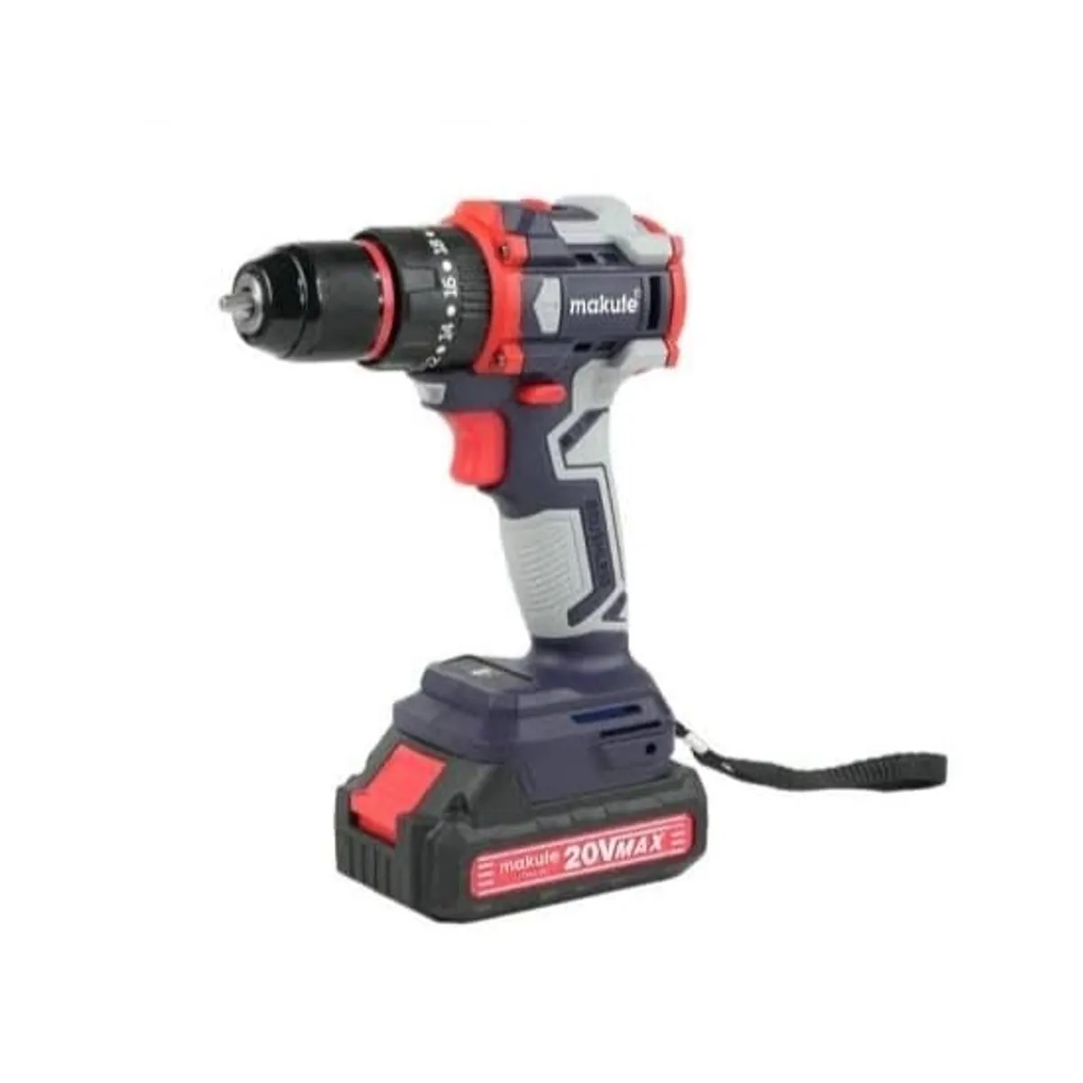 MAKUTE - TALADRO PERCUTOR INALÁMBRICO  10MM  20V