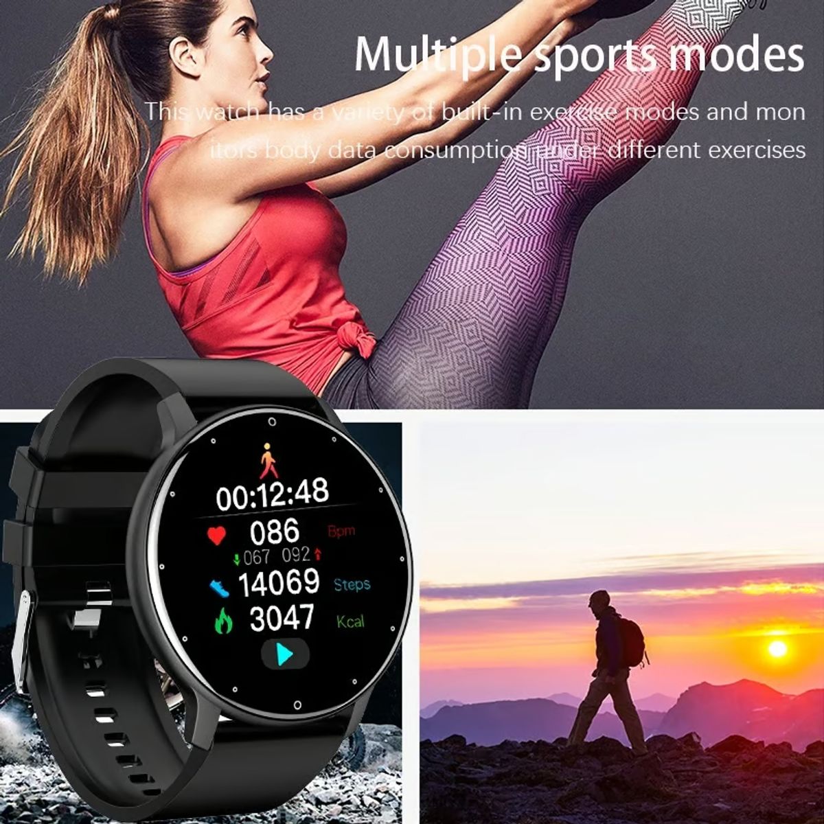 LENOVO - Audífonos Bluetooth Lenovo TA140 y Toumi Fit 2 Reloj inteligente