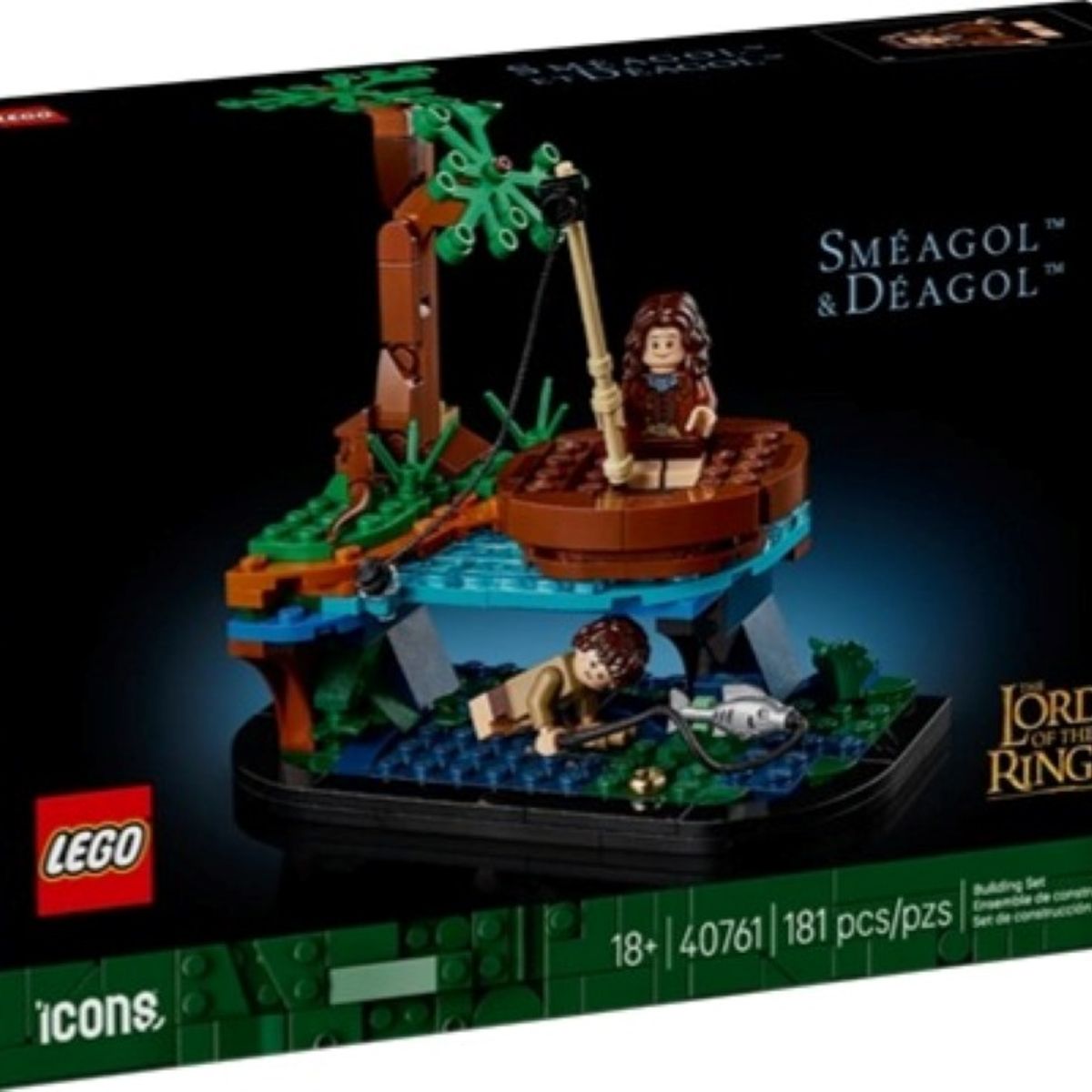 LEGO - LEGO Icons 40761 Smeagol y Deagol (181 piezas)
