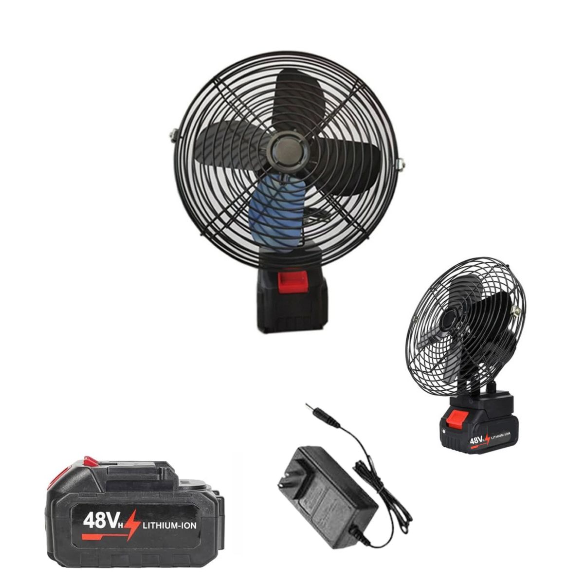 OEM - Ventilador Portátil Con 1 Batería Recargable
