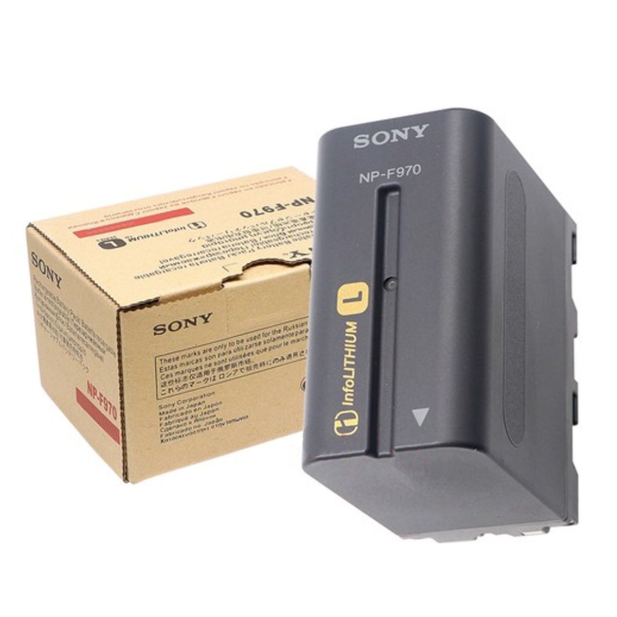 GENERICO - Batería para Sony Np F970 Np-f970 de 6600mah Filmadora handycam Led otros