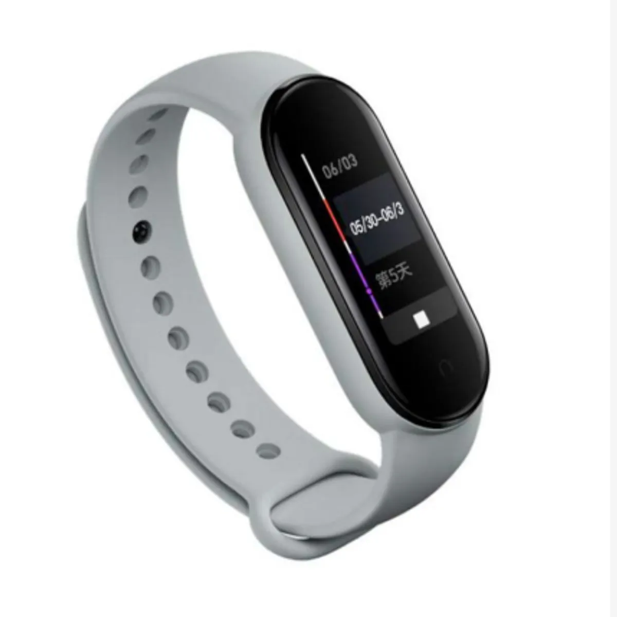 GENERICO - Correa de Silicona para Xiaomi Band 7 - Gris