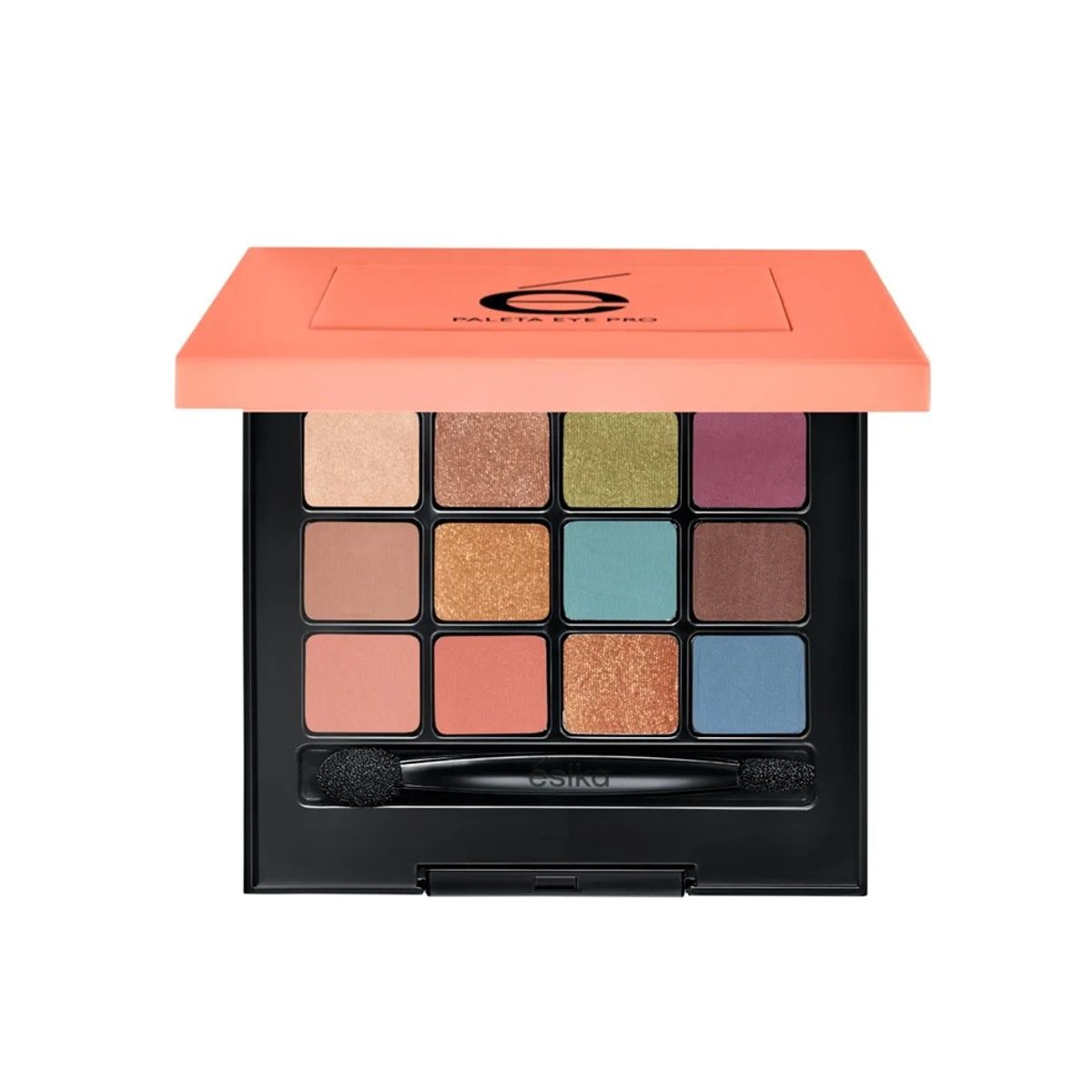 ESIKA - Paleta de Sombras para Ojos x12  Eye PRO -TROPICAL MOOD - ALTA PIGMENTACION