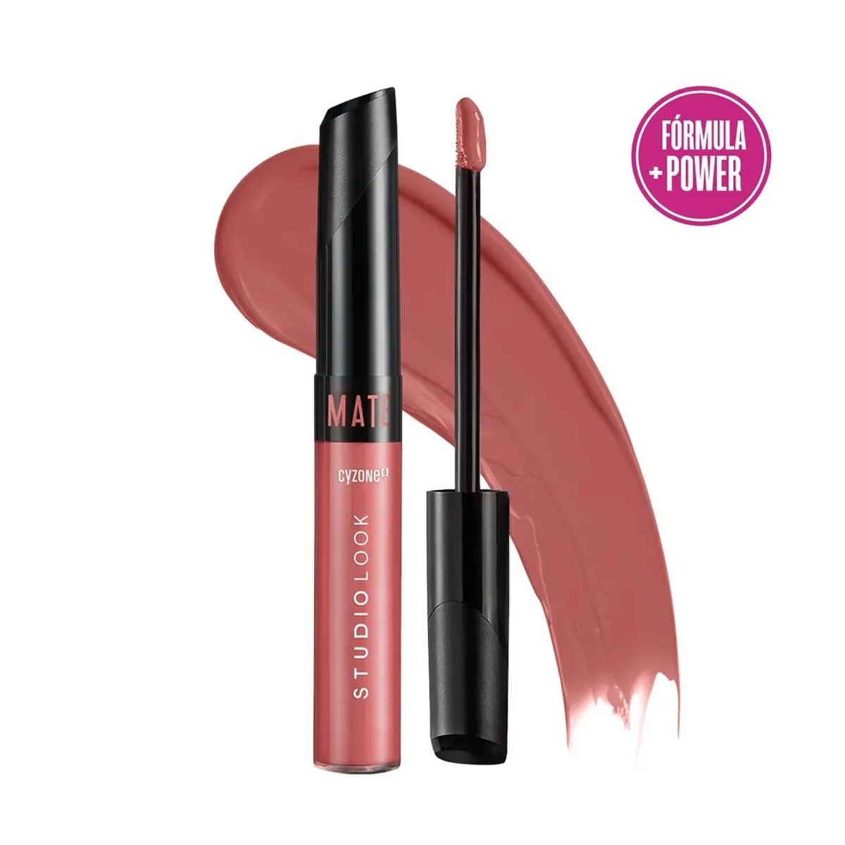 Cyzone - Labial Mate Studio Look ROSE NUDE Larga Duración Hidratación