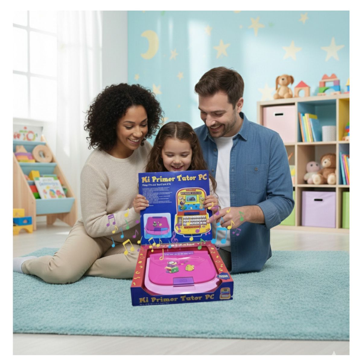 GENERICO - Mini Laptop Rosado - Primer Paso en la PC